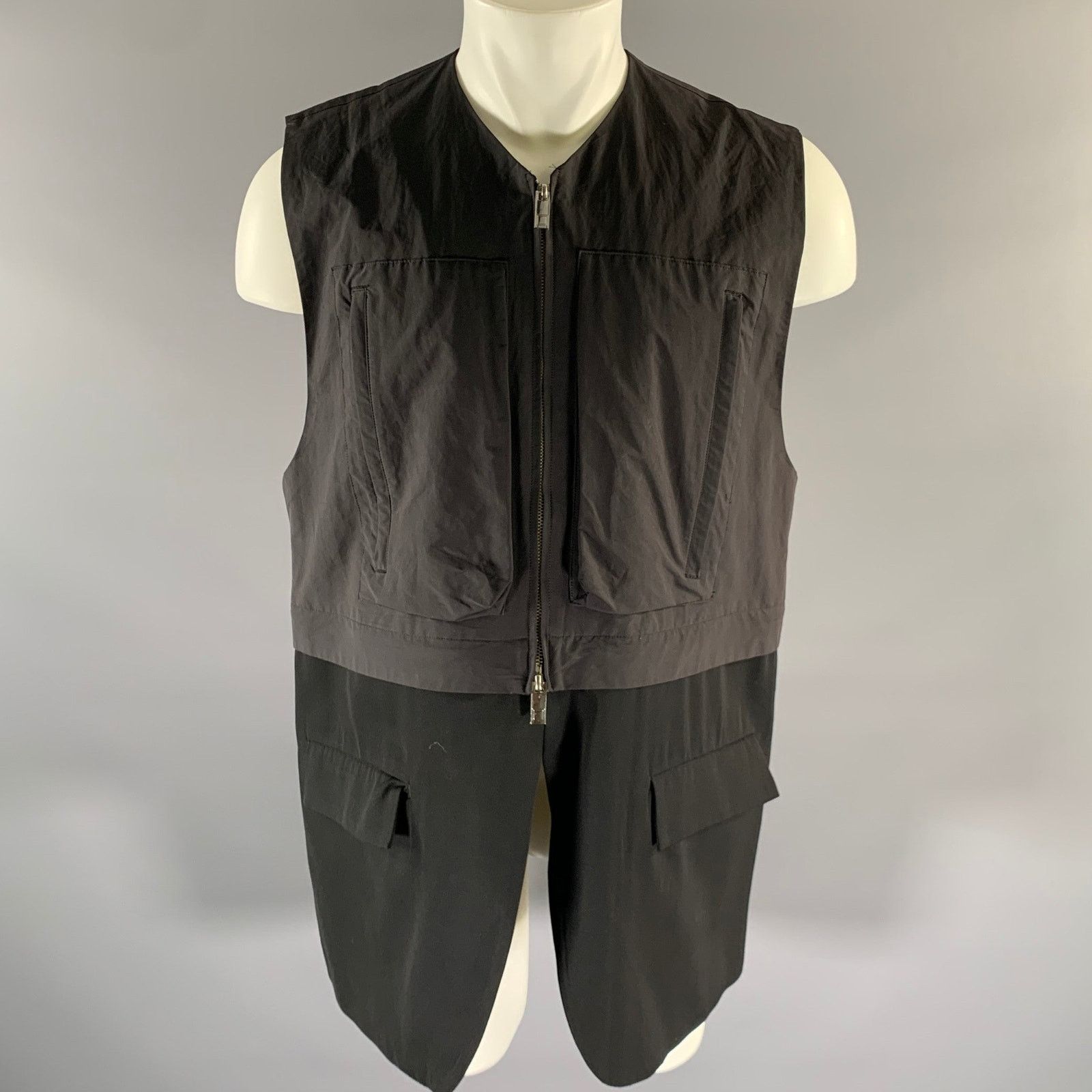 Other SISE Size S Black Wool Convertible Vest Size US S / EU 44-46 / 1 - 1 Thumbnail