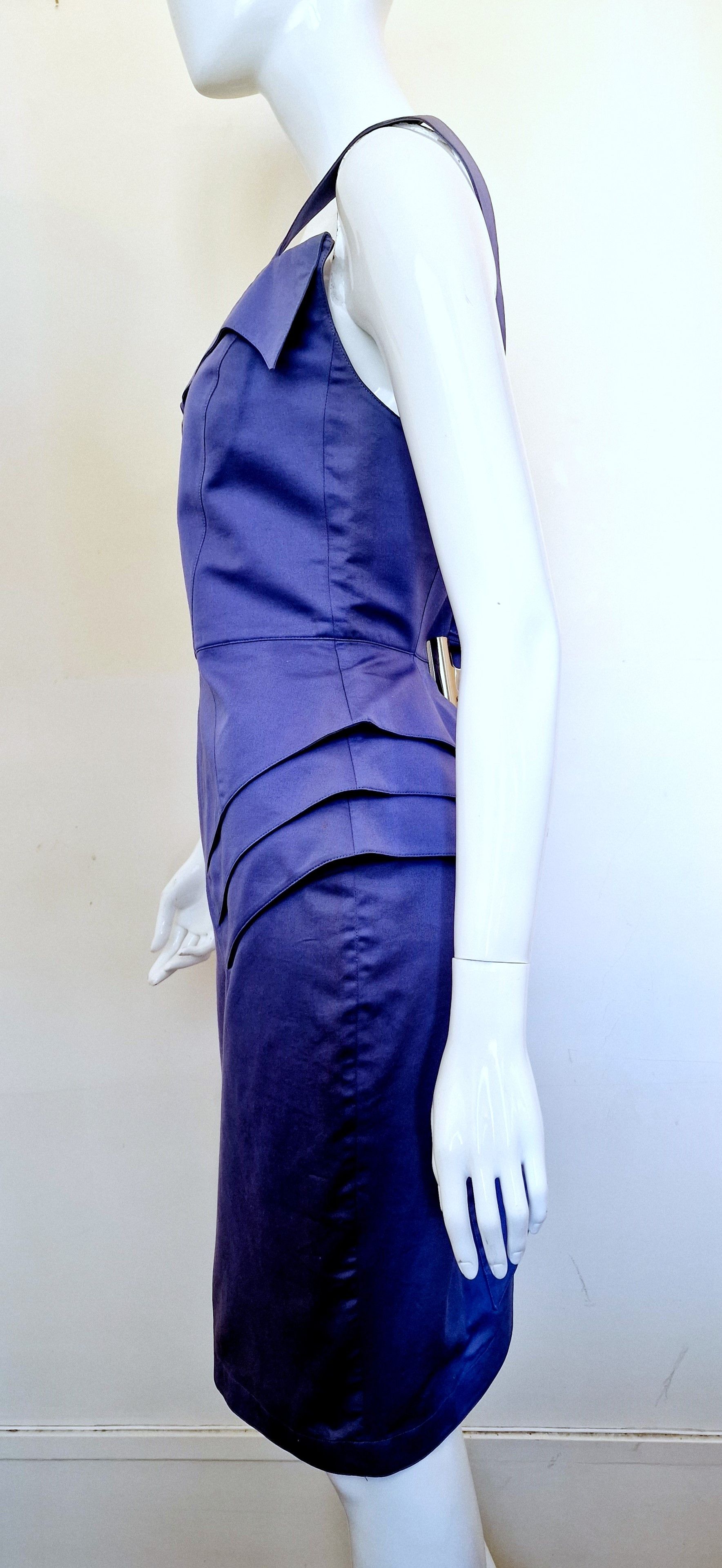 Thierry Mugler Thierry Mugler S/S 1989 Les Atlantes Atlantis Gown Dress Size L / US 10 / IT 46 - 5 Thumbnail