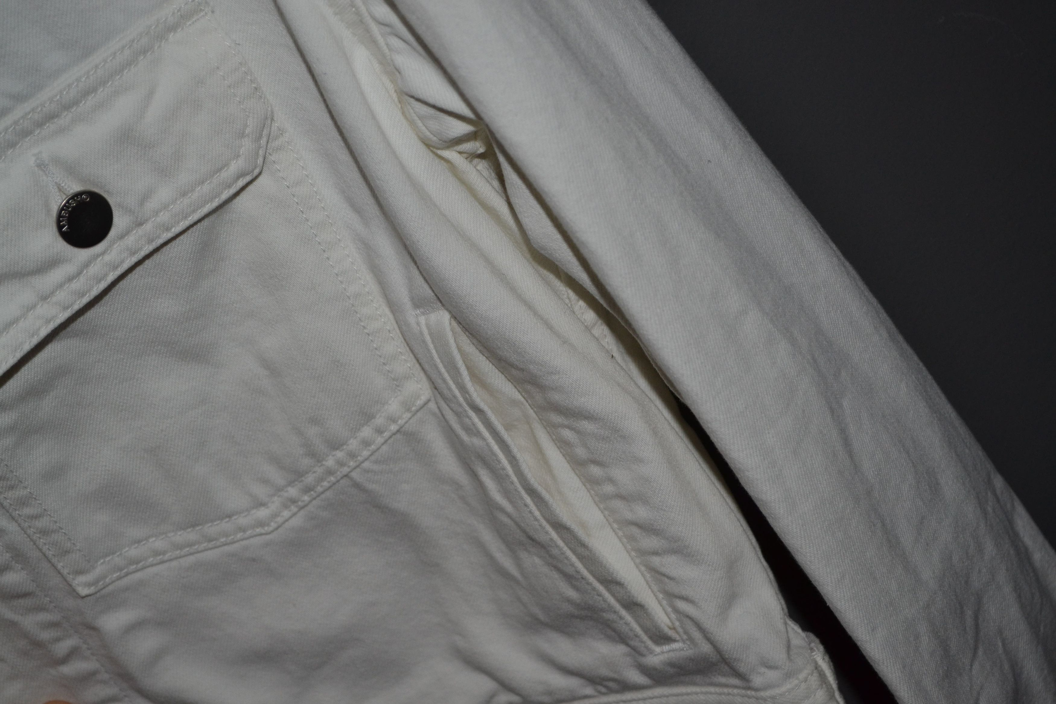 Ambush Design Ambush White Denim Logo-Stamped Type 2 Jacket "UNTITLED" Size M / US 6-8 / IT 42-44 - 11 Thumbnail