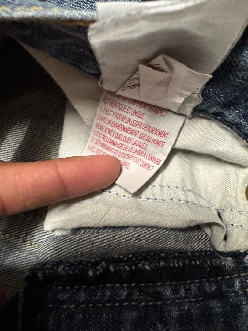 JACKROSE Vintage Japanese Sick Faded Distressed Straight Denim Jeans Size US 32 / EU 48 - 11 Thumbnail
