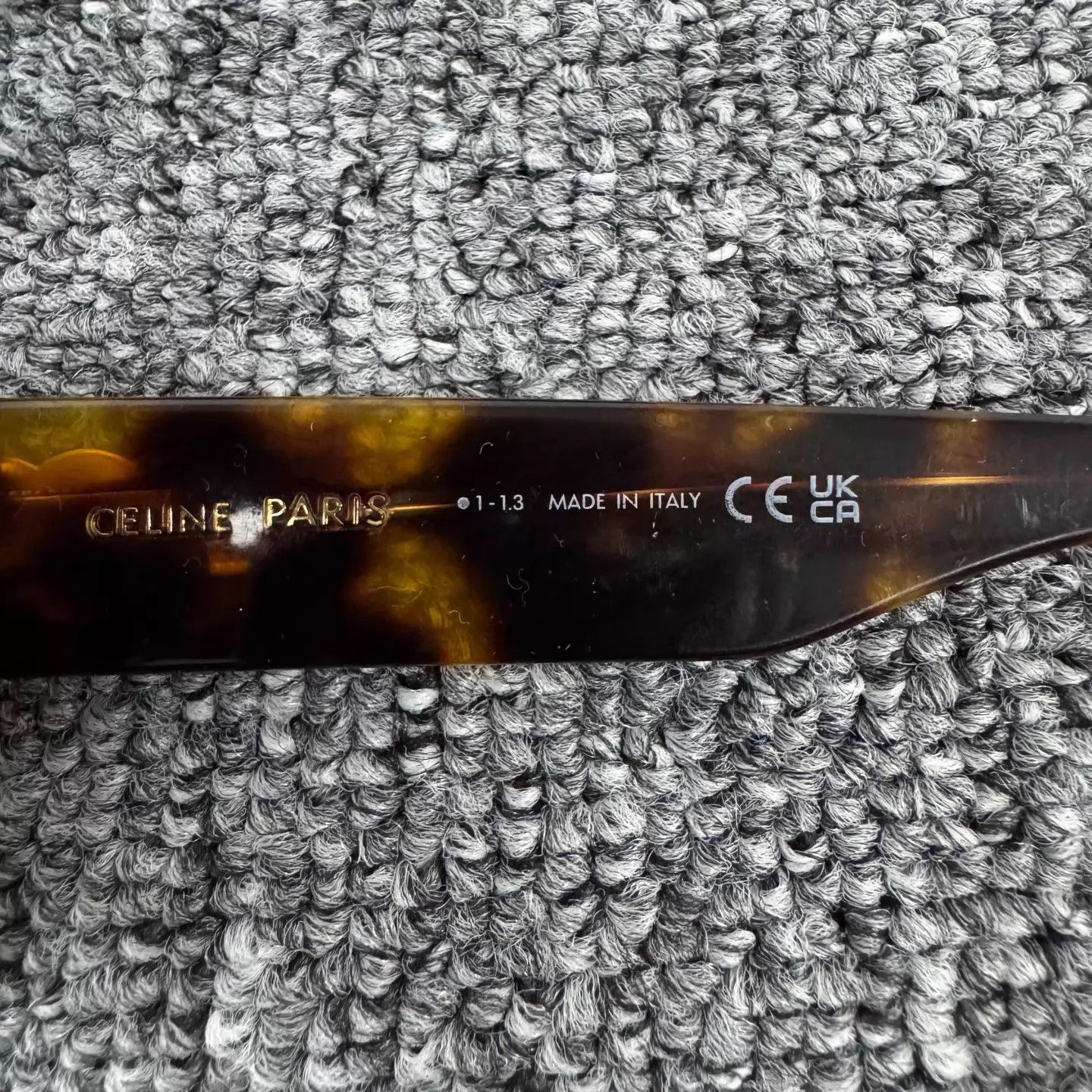 Celine Celine Triomphe Tortoiseshell Sunglasses 99 New With Box Size ONE SIZE - 4 Thumbnail