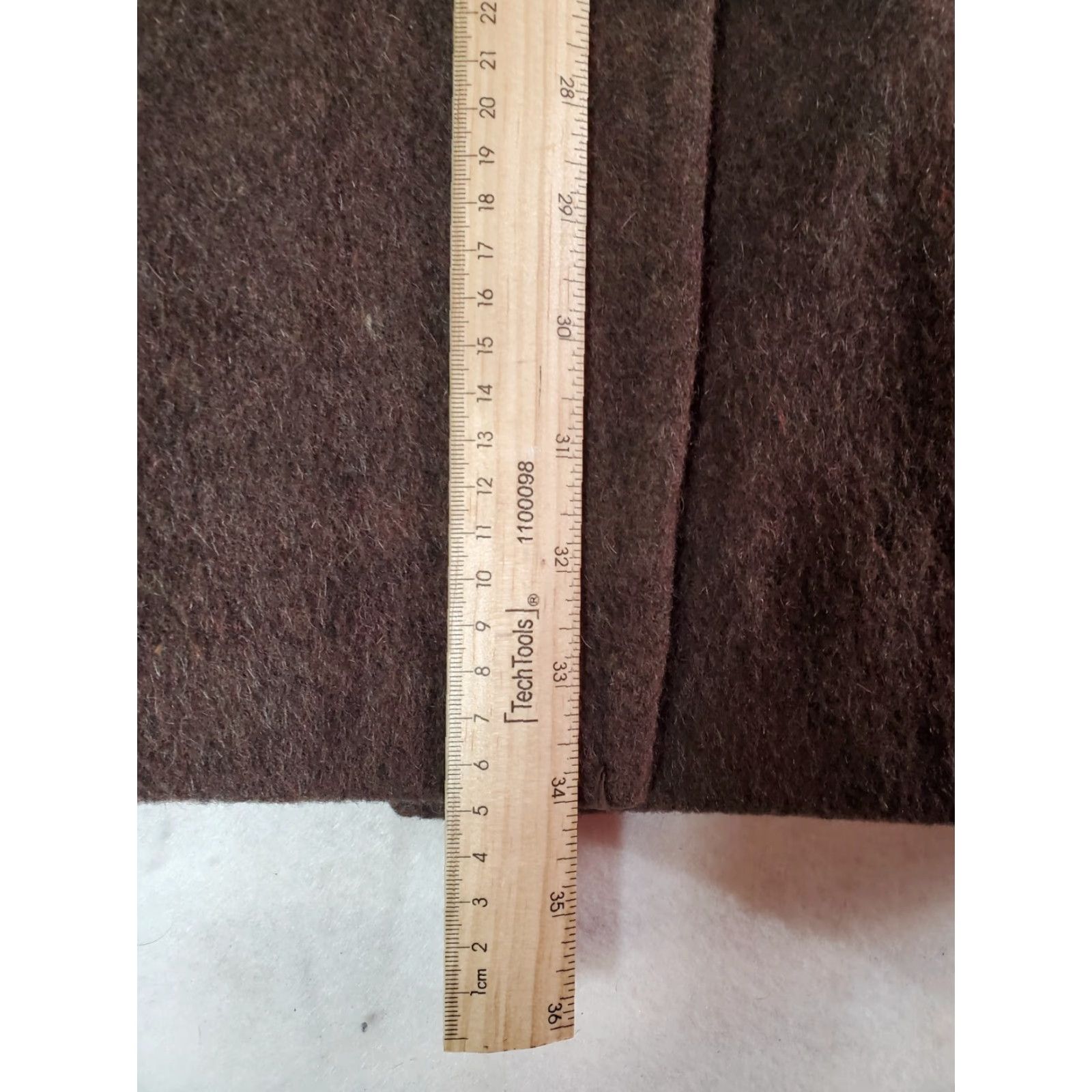 Vintage VINTAGE Davis of Boston- Bohemian Style Wool Coat by Jonathan Logan Mid Length Sz Lg Womens Bohemian Wool Coat 1980s Brown Size M / US 6-8 / IT 42-44 - 6 Thumbnail