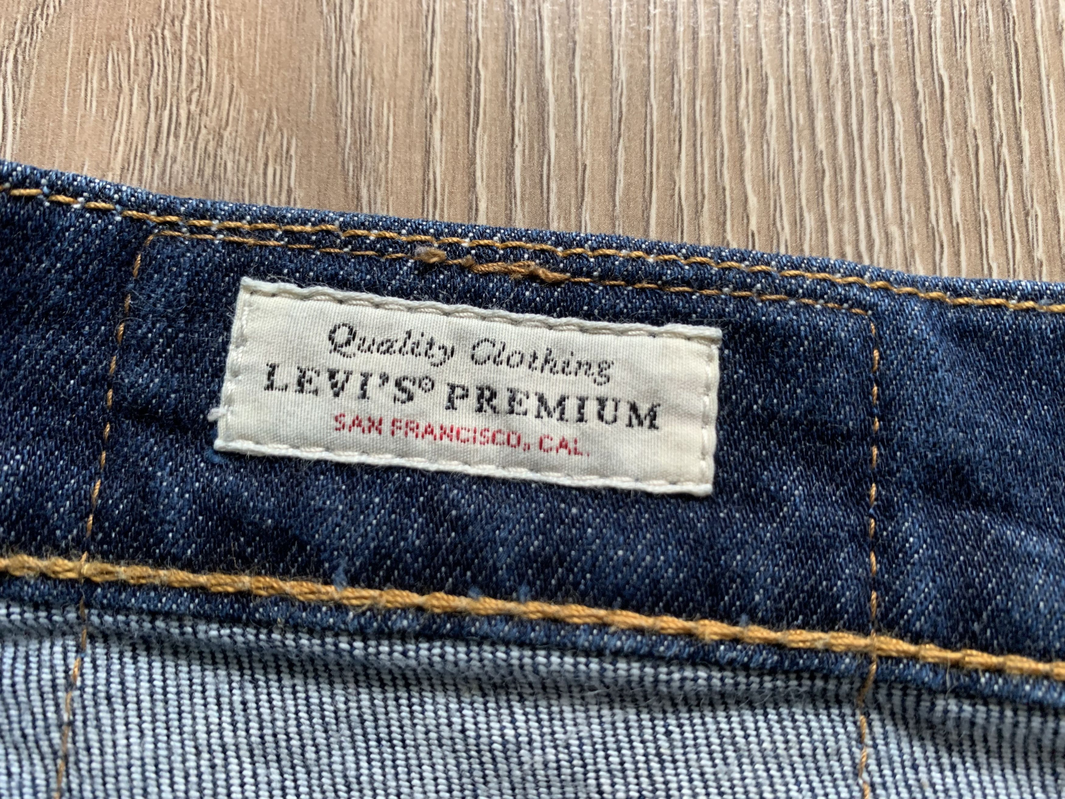 Levi's Levis Premium 511 Blue Stretch Jeans Size US 34 / EU 50 - 7 Thumbnail