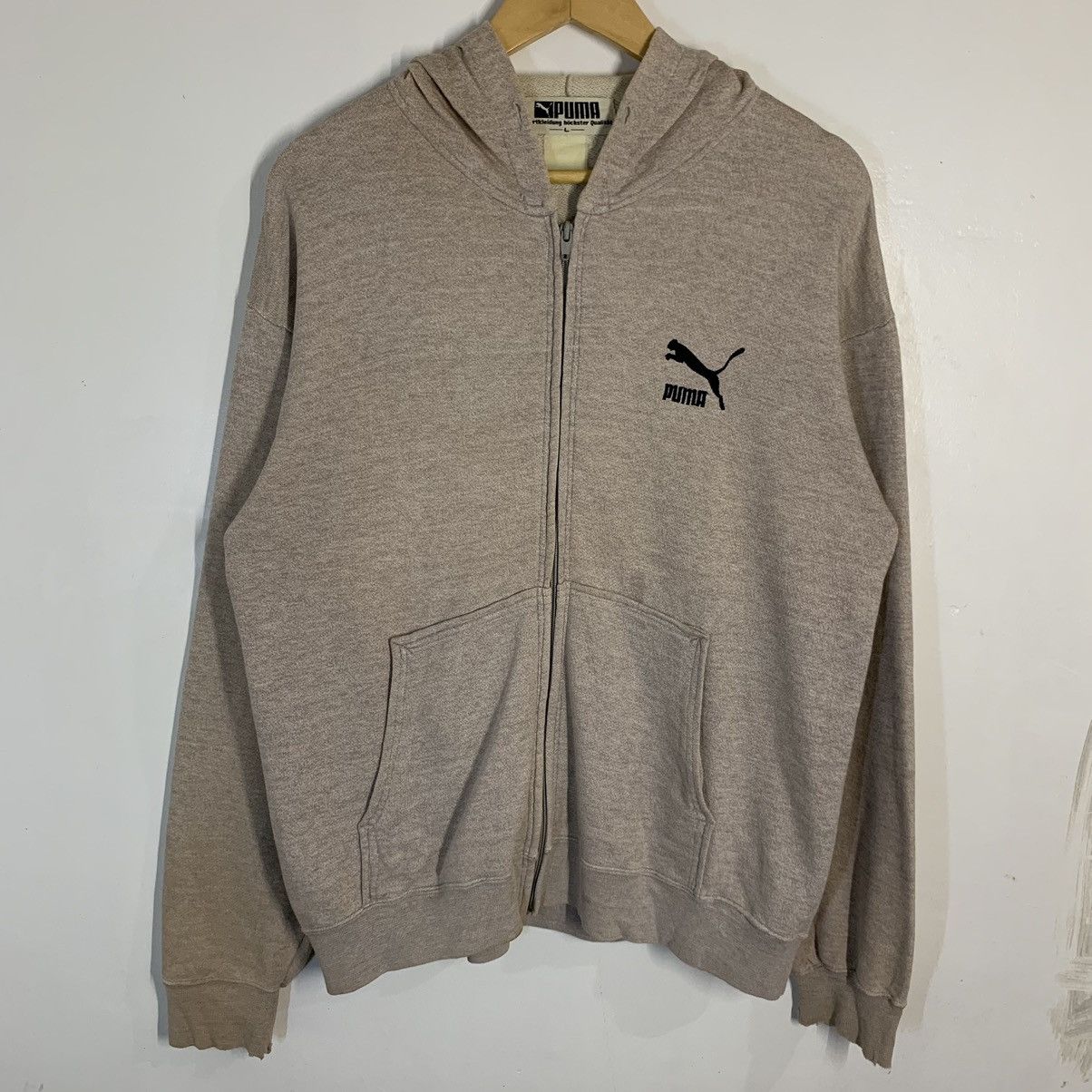 Puma × Vintage Vintage Puma Zipped Hoodie Size US L / EU 52-54 / 3 - 1 Thumbnail