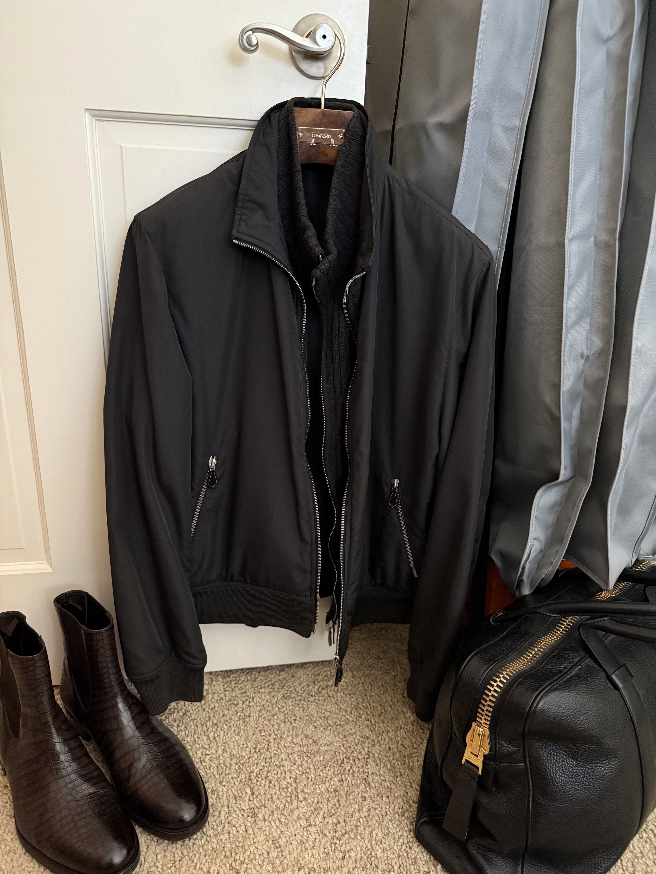 Hermes Best Dressed $6,500 w/tax HERMES Zip Out Double Layer Jacket Size US L / EU 52-54 / 3 - 13 Thumbnail