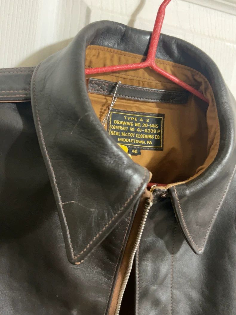 The Real McCoy's The Real Mccoy's Size 40Style No. MJ22001 Leather Jacket 25 Size US M / EU 48-50 / 2 - 9 Thumbnail