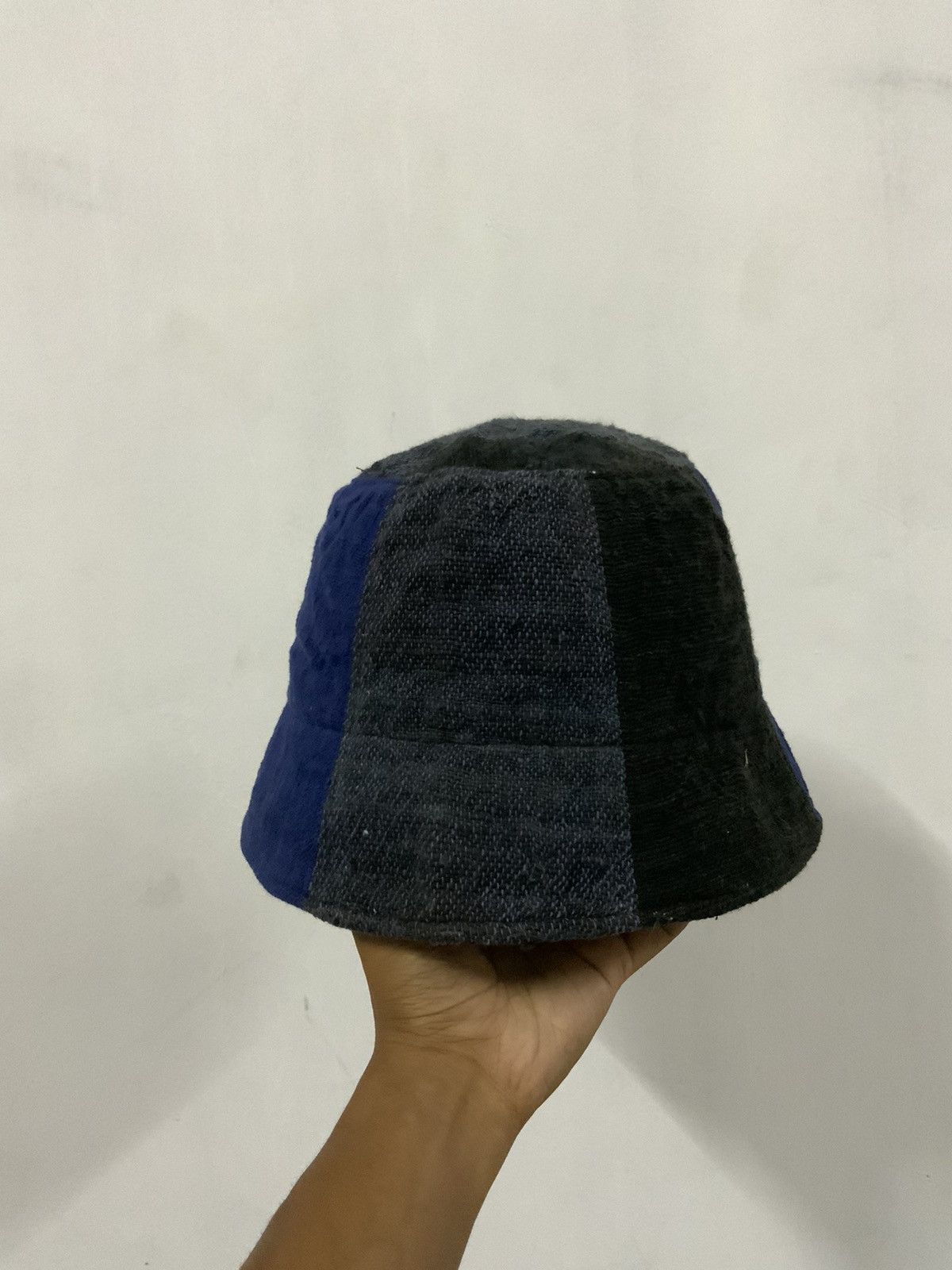Japanese Brand Patchwork Outdoor Indigo Bucket Hat Size ONE SIZE - 2 Thumbnail