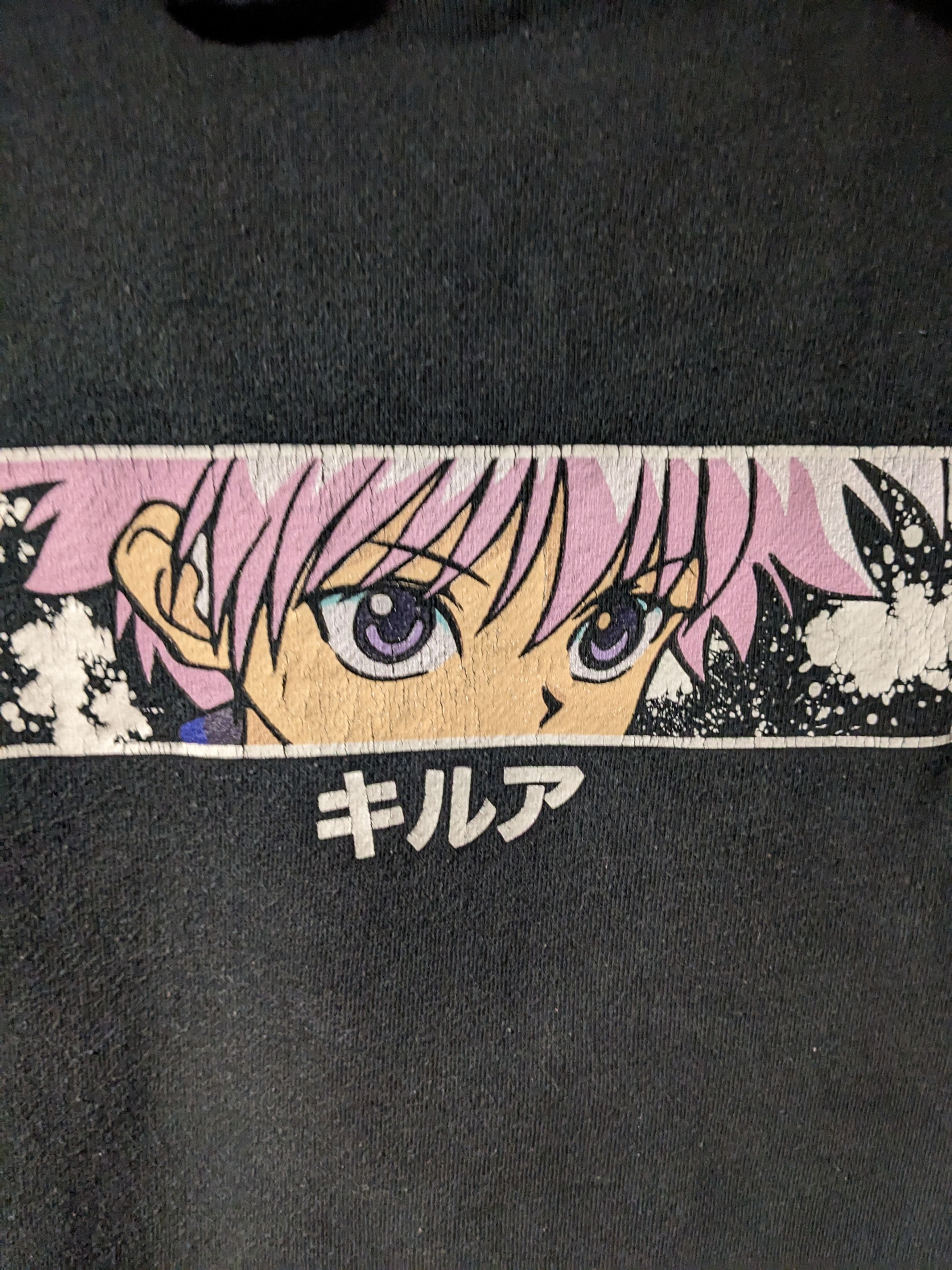 Hypland × Zumiez Hunter x Hunter Killua Anime Hypeland Black Medium Hoodie Size US M / EU 48-50 / 2 - 2 Thumbnail