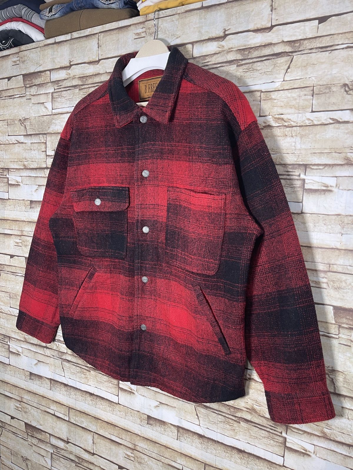 M. Julian M. Julian B.Free Authentic Rugged Wear Flannel/Plaid Jacket Size US M / EU 48-50 / 2 - 3 Thumbnail