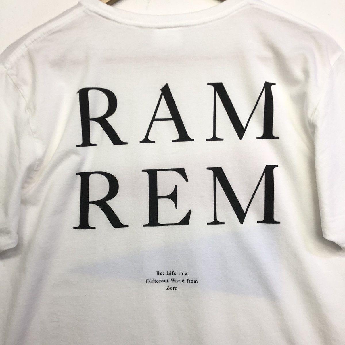 Anime Re:Zero X Daluc Anime RAM And REM Wibu Tshirt Size US M / EU 48-50 / 2 - 8 Thumbnail