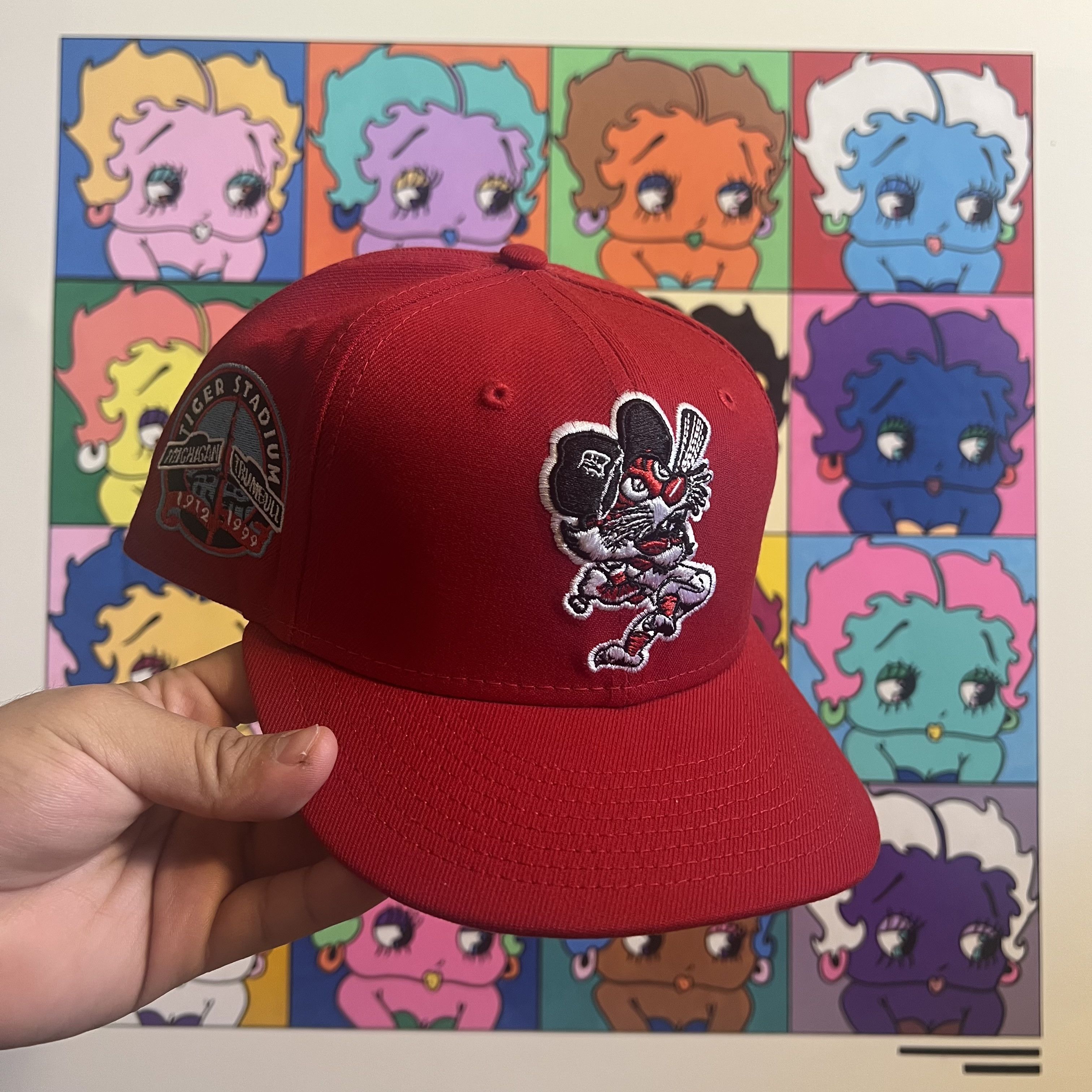Topperz New era Detroit tigers fitted 7 1/4 BANNED LOGO Size ONE SIZE - 1 Thumbnail