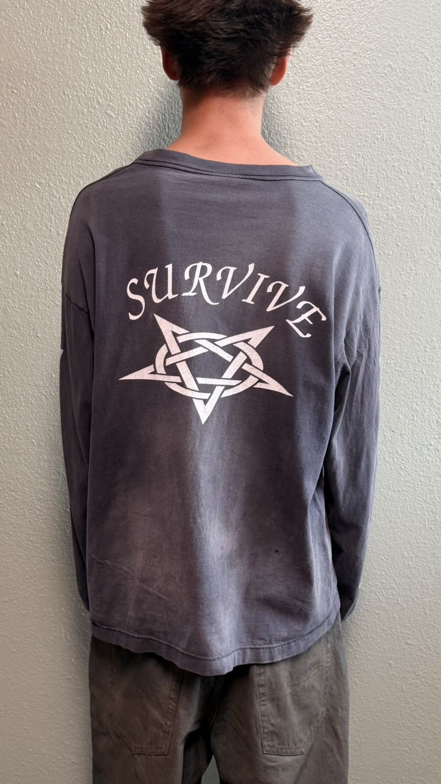 Other Saint Survive Evil Wind Vintage Longsleeve Size US XL / EU 56 / 4 - 2 Thumbnail