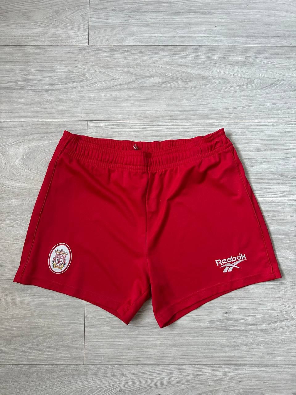 Reebok REEBOK LIVERPOOL FC VINTAGE 90S RED FOOTBALL SOCCER SHORTS Size US 28 / EU 44 - 1 Thumbnail