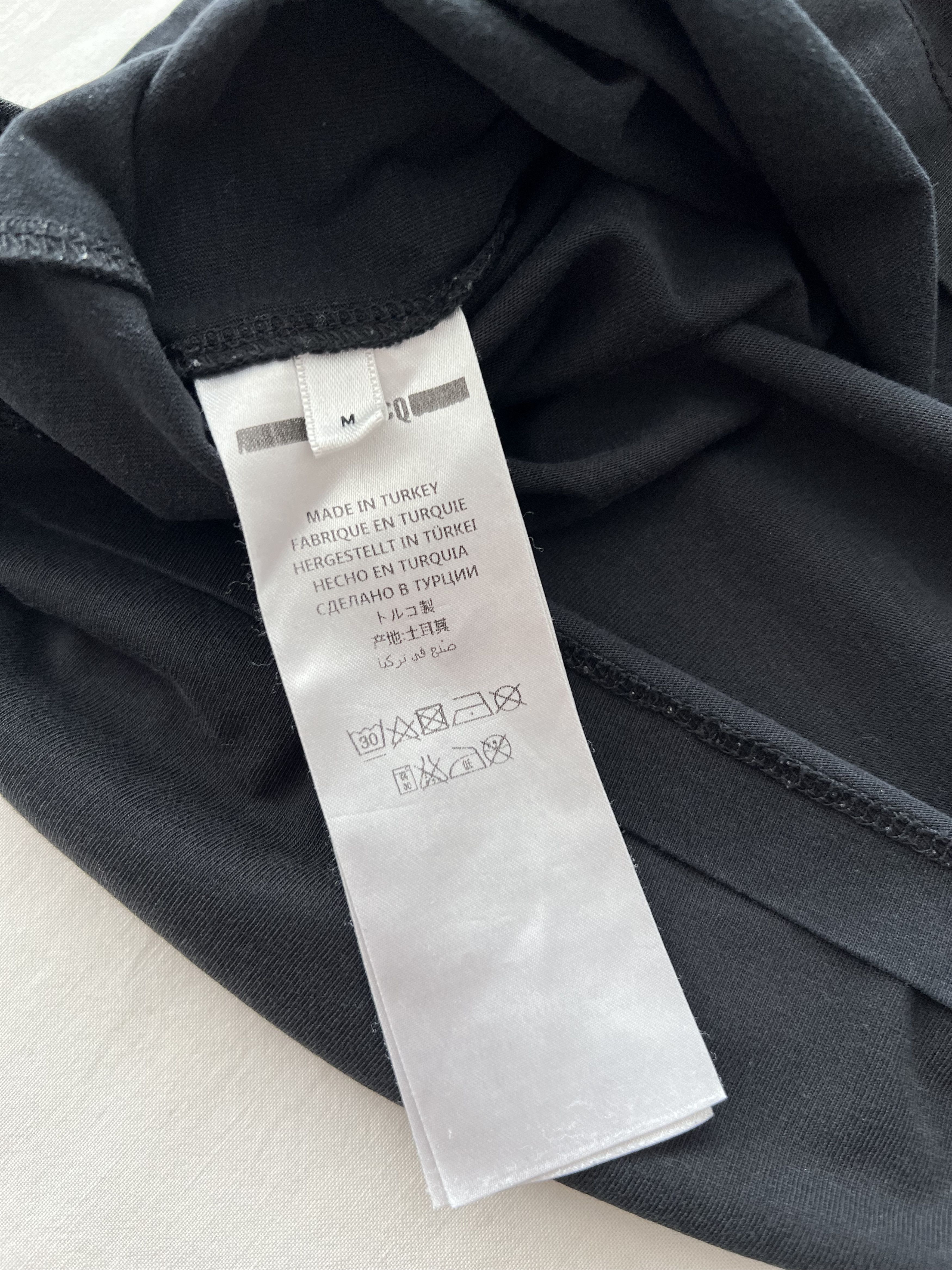 Alexander McQueen Alexander McQueen MCQ Black T-shirt Size US M / EU 48-50 / 2 - 7 Thumbnail