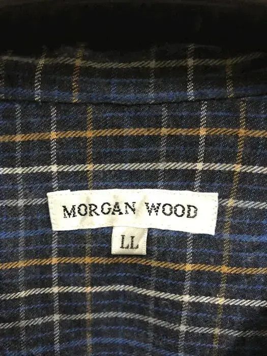 Flannel Vintage Morgan Wood Flannel Shirt 👕 Size US L / EU 52-54 / 3 - 3 Thumbnail