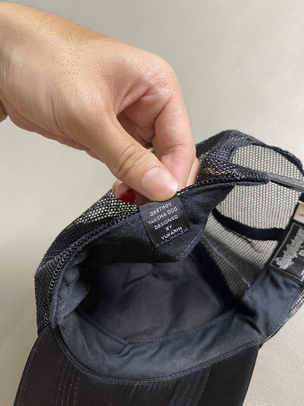If Six Was Nine × Japanese Brand × Le Grande Bleu (L.G.B.) Destroy Japanese Trucker Cap Size ONE SIZE - 6 Thumbnail