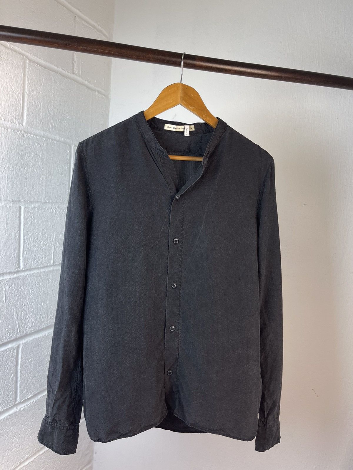 Balenciaga Balenciaga Paris Button up shirt Size US M / EU 48-50 / 2 - 3 Thumbnail