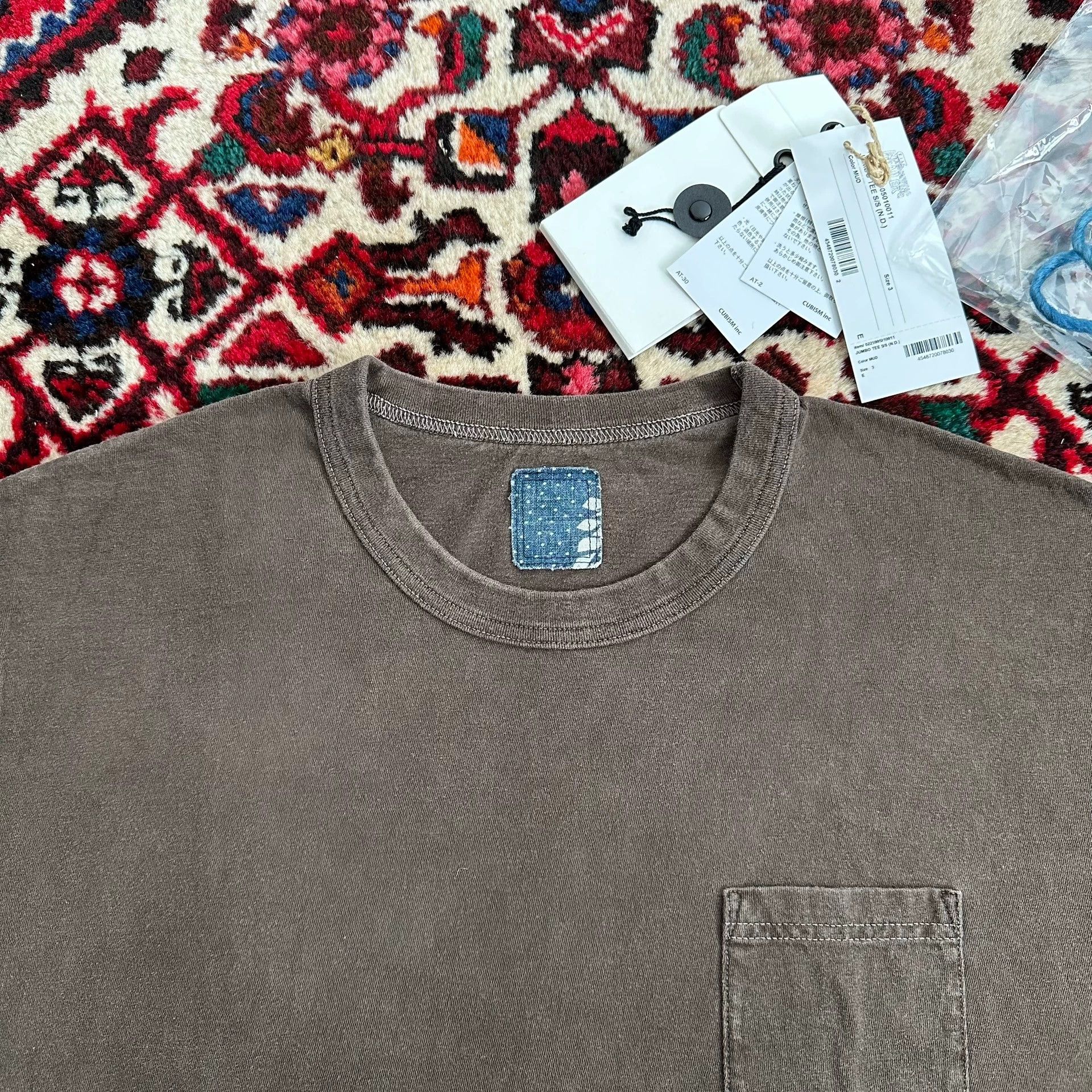 Visvim VISVIM 25AW ICT JUMBO TEE Dirt Dyed Size 3 Size US L / EU 52-54 / 3 - 4 Thumbnail