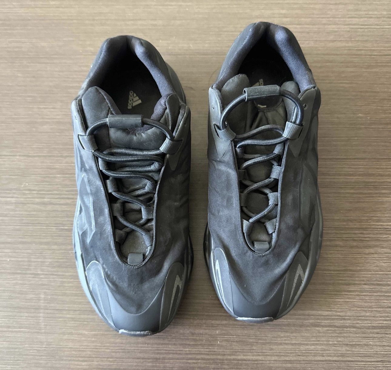 Yeezy Adidas Yeezy Boost 700 MNVN “Triple Black” Size US 7.5 / EU 40-41 - 3 Thumbnail