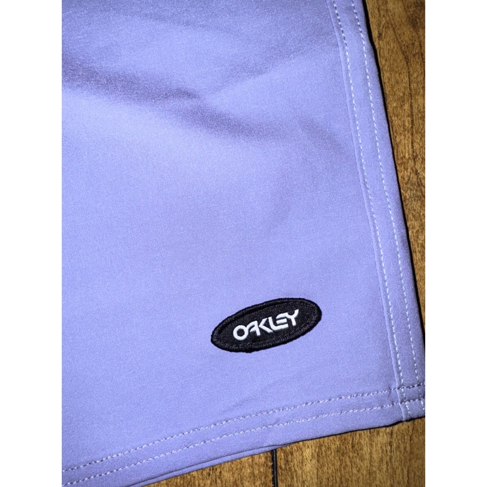 Oakley Oakley Swim Trunks BNWT Size 34 Performance Fit Blue/Lavender Size US 34 / EU 50 - 3 Thumbnail