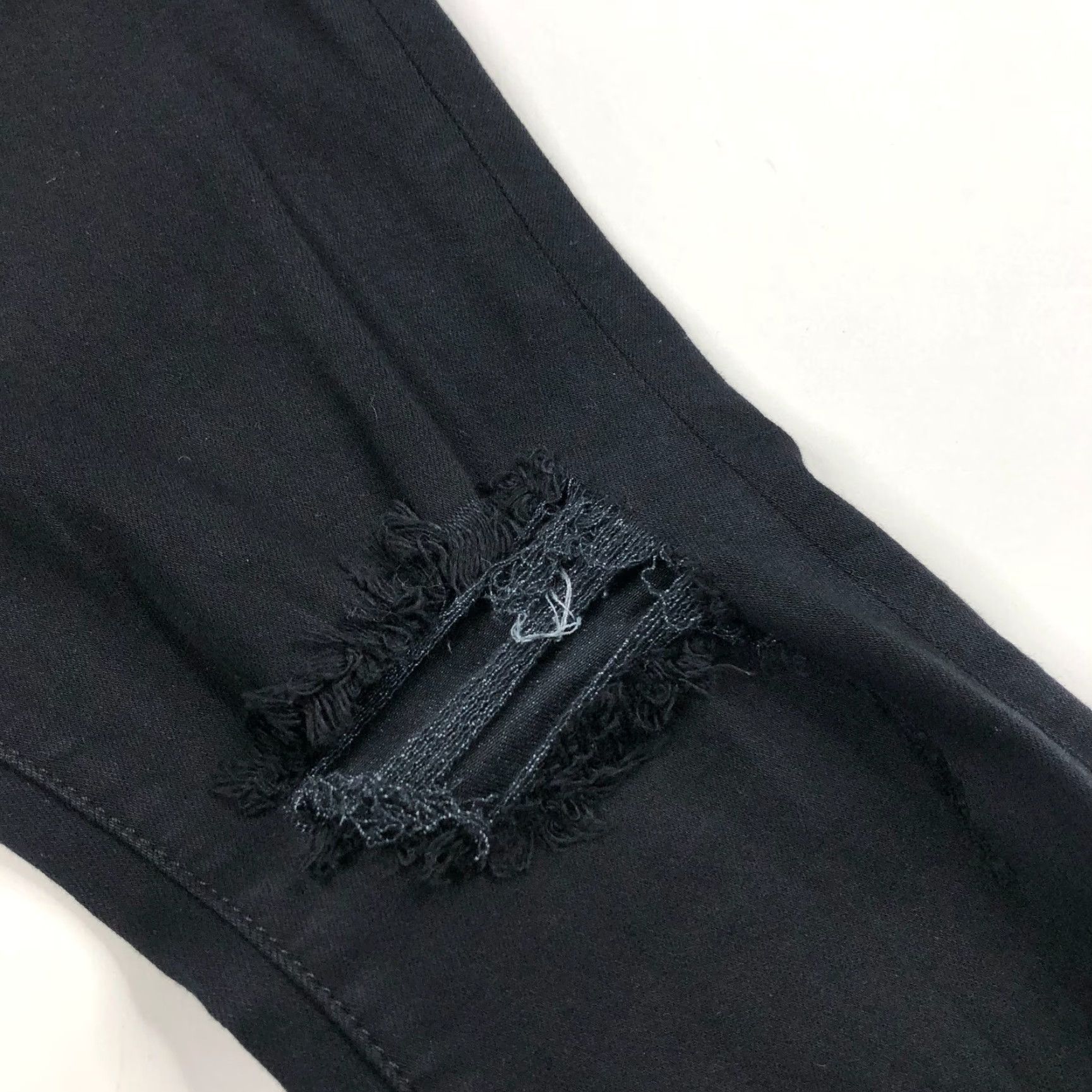 Good American Good American Jeans High Rise Skinny 8 27W 29L GL108TOF Black Denim 5-Pocket Women Size 27" / US 4 / IT 40 - 6 Thumbnail