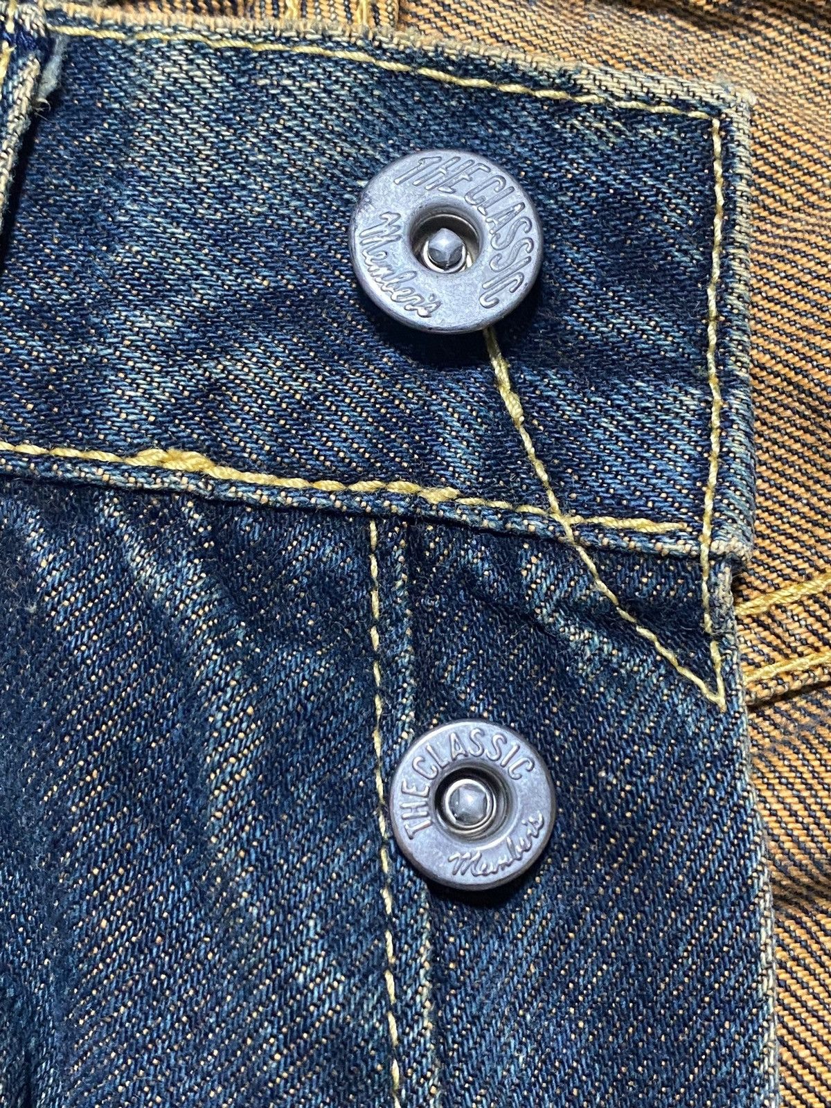 Vintage Vintage Japanese Brand Large Selvedge Rusty Skinny Jeans Size US 27 - 10 Thumbnail