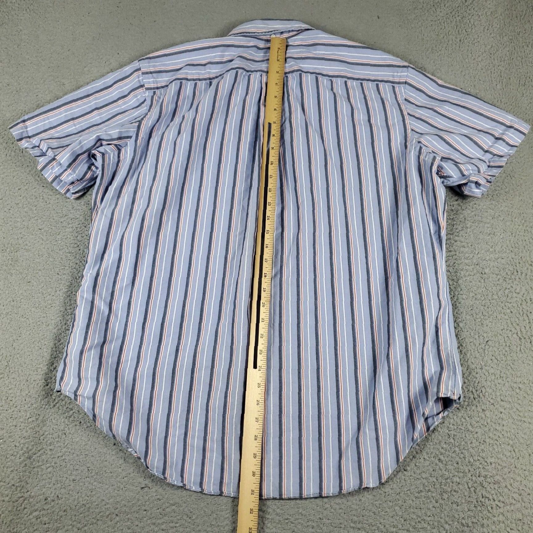 Ralph Lauren Ralph Lauren Casual Button-Up Shirt Mens XL Blue Striped Long Sleeve Preppy Size US XL / EU 56 / 4 - 4 Thumbnail