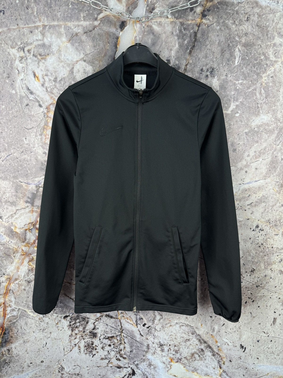 Nike Men’s Nike Dry-Fit Full Zip Sports Sweatshirt Black Size S Size US S / EU 44-46 / 1 - 1 Thumbnail