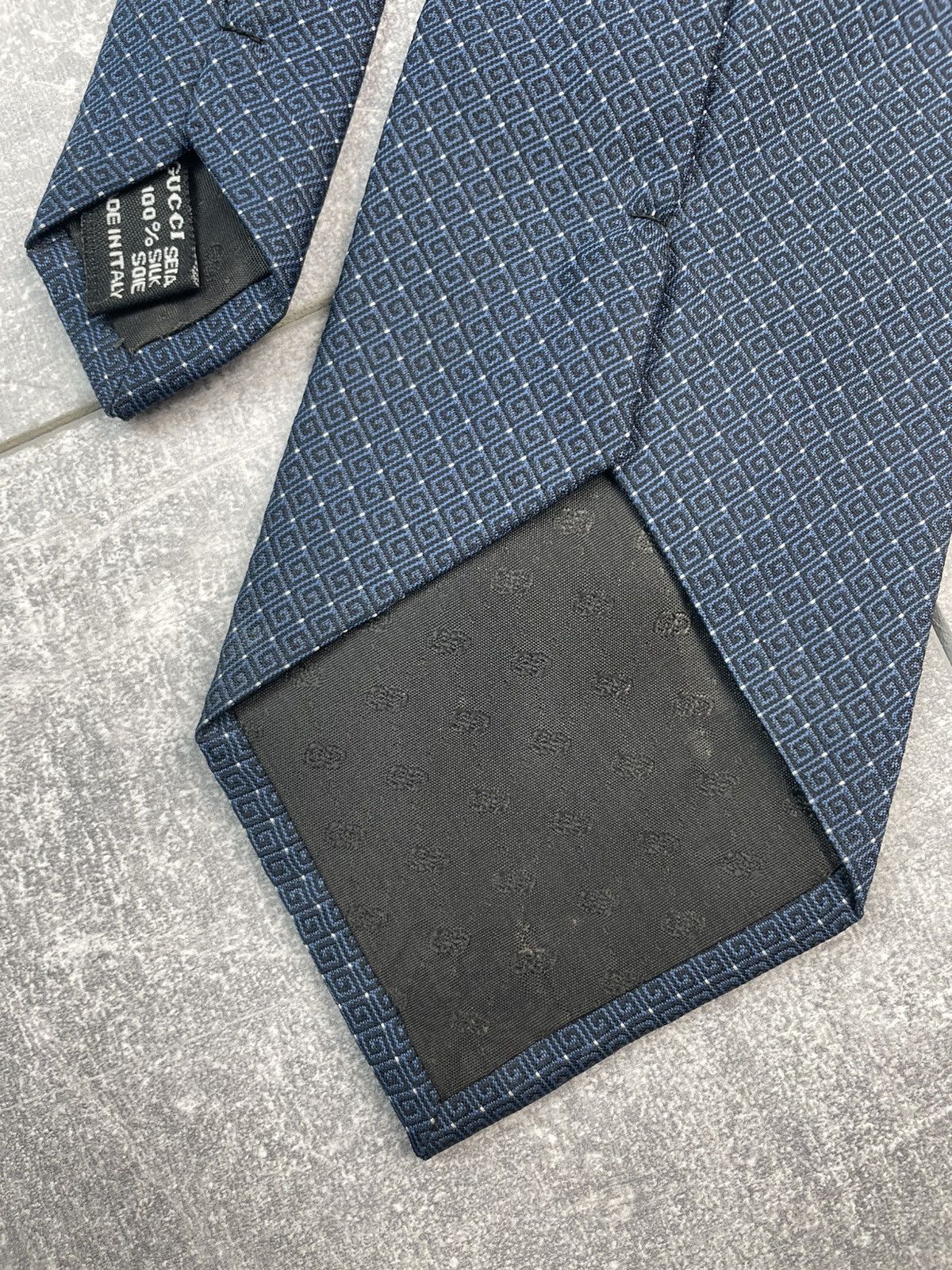 Gucci Gucci Silk Tie Mens Made In Italy Size ONE SIZE - 6 Thumbnail