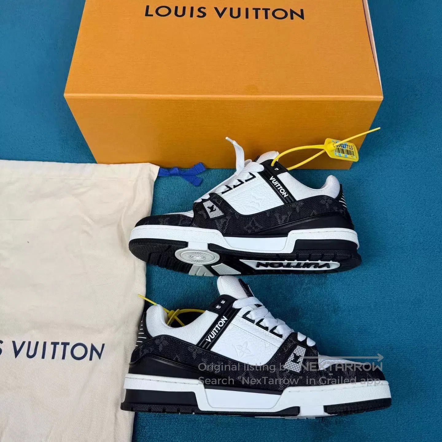 Louis Vuitton Multi Color Low Top Sneakers Size 8.5. Size US 8.5 / EU 41-42 - 3 Thumbnail
