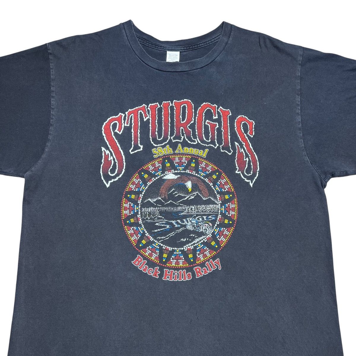 Other Vtg 1998 Sturgis 58th Annual Black Hills Rally Eagle T-Shirt Size US XL / EU 56 / 4 - 4 Thumbnail
