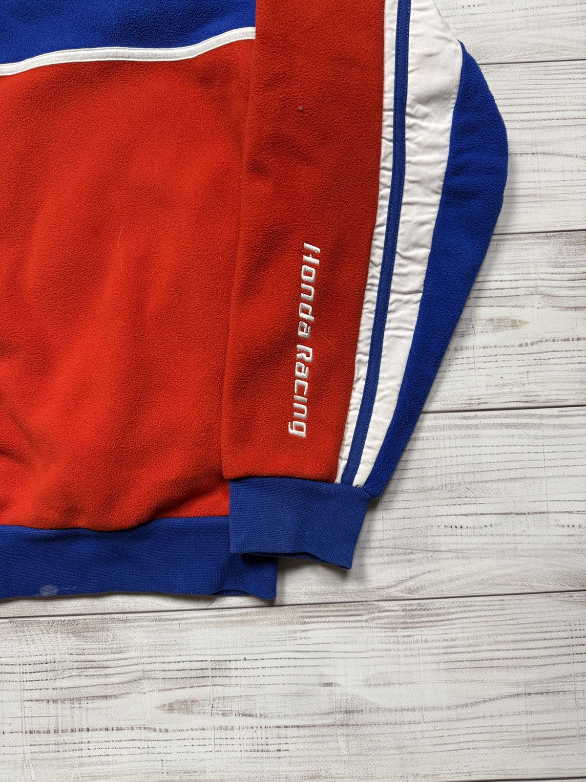 Honda Vintage Honda Racing Fleece Jacket World Racing F1 Y2K Size US M / EU 48-50 / 2 - 9 Thumbnail