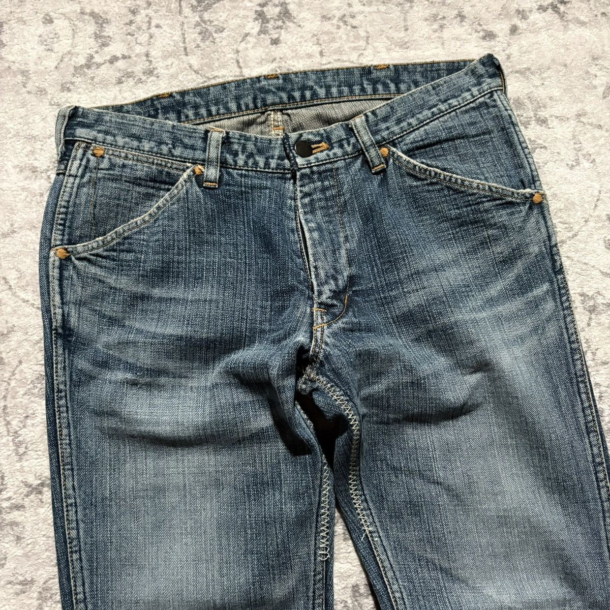 Number (N)ine Number (N)ine SS03 Kurt Cobain Patchwork Blue Jeans | 30 Size US 30 / EU 46 - 4 Thumbnail