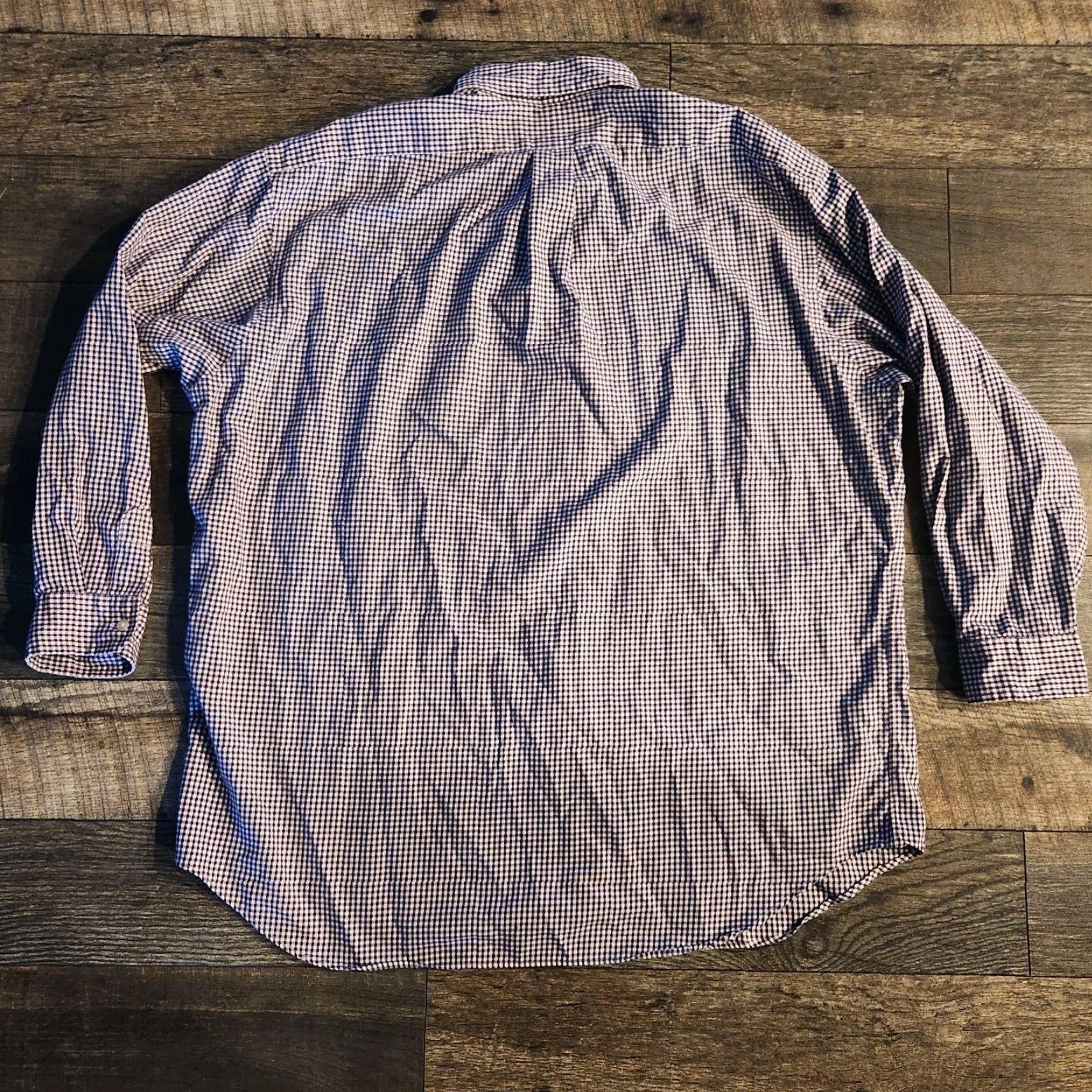Ralph Lauren Ralph Lauren Golf Shirt Men's XL Tilden Check Plaid Purple Button Up Pony Size US XL / EU 56 / 4 - 5 Thumbnail