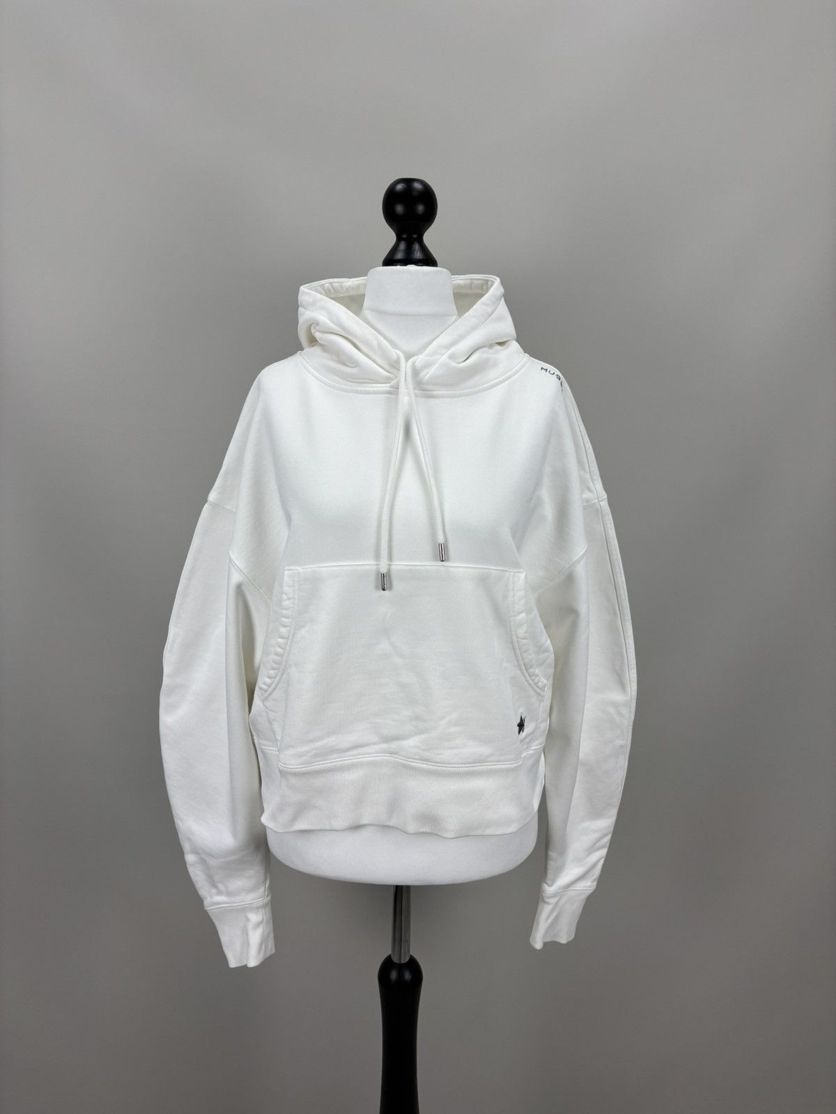 H&M × Mugler Womens hoodie Mugler H&M Size L Color White Size L / US 10 / IT 46 - 1 Thumbnail
