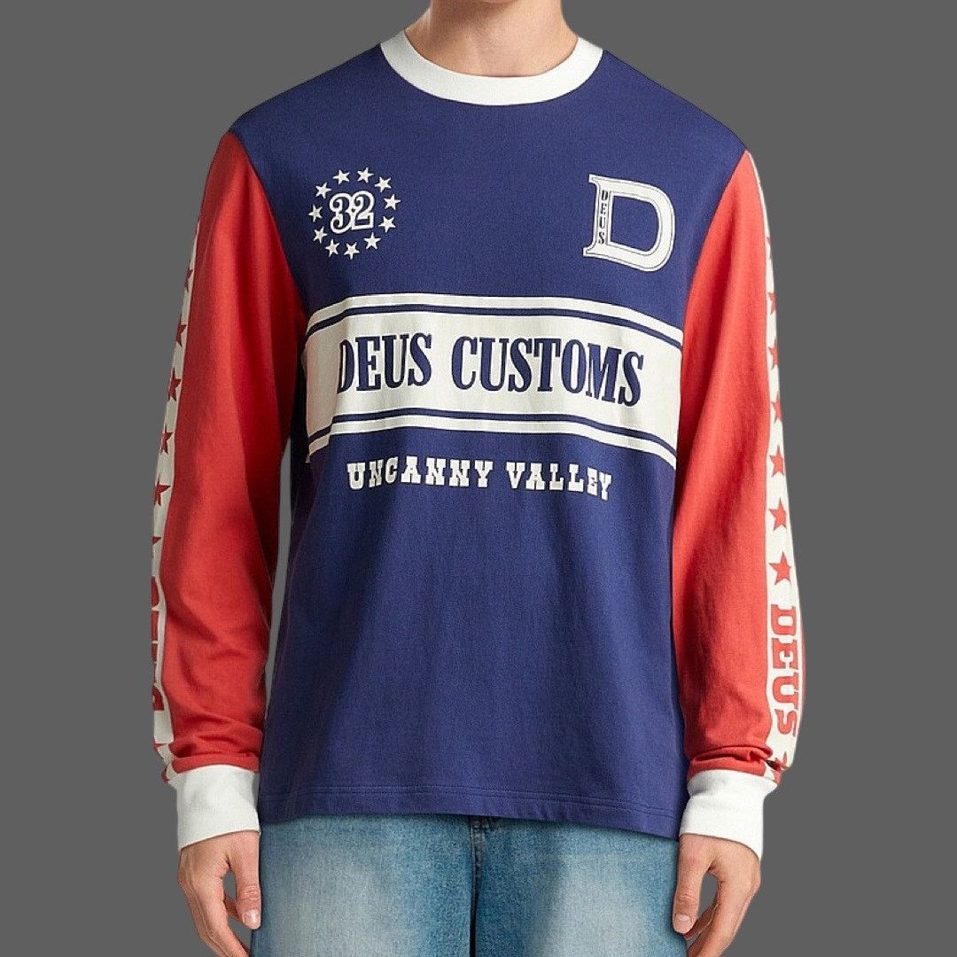 Deus Ex Machina Deus Ex Machina Box Fit Round Up Long Sleeve Tee Size M NWT Size US M / EU 48-50 / 2 - 9 Thumbnail