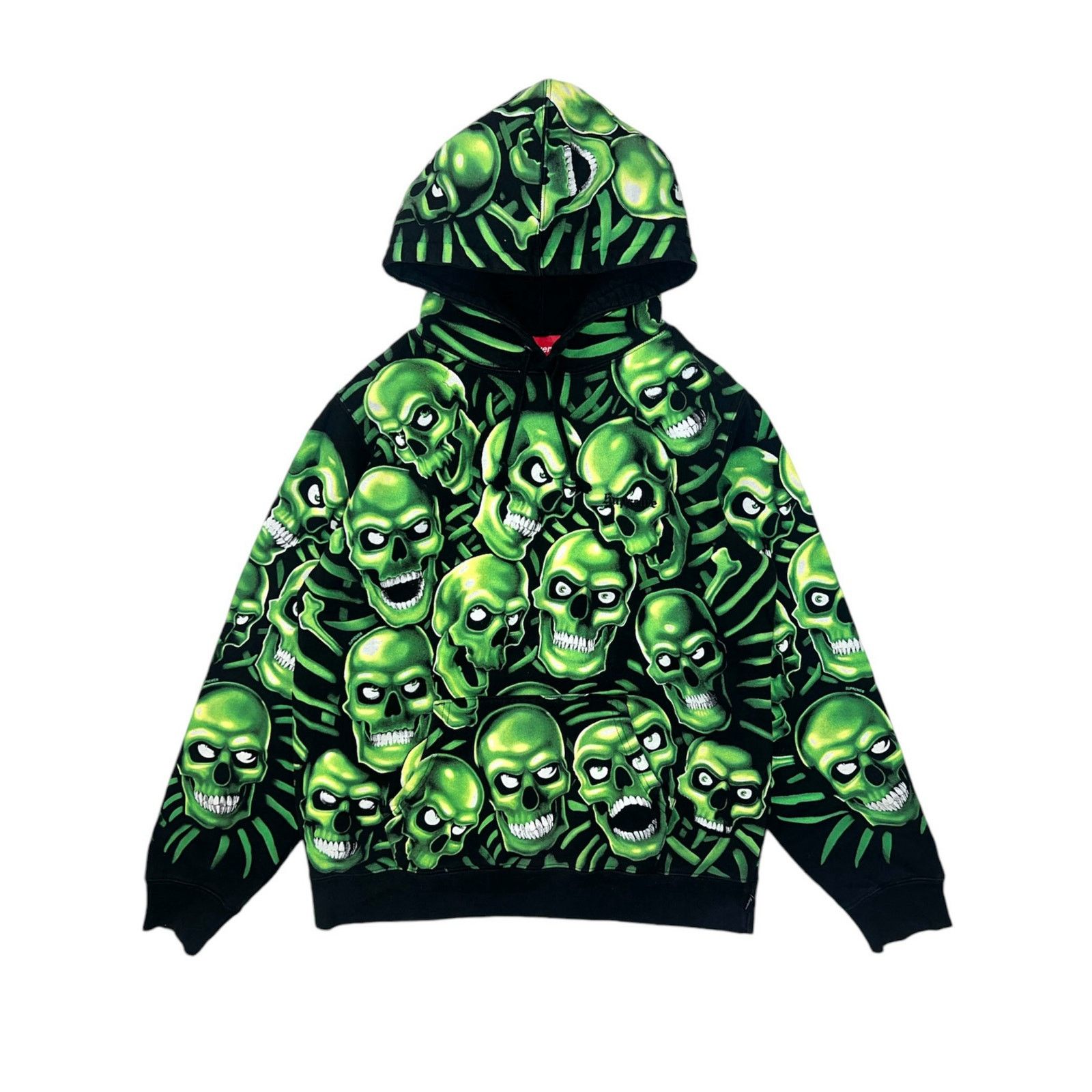 Supreme x vans skull pile hoodie clearance