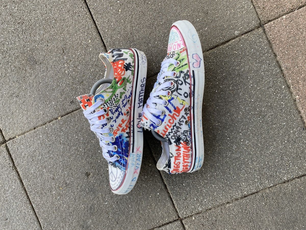 Vetements Vetements Graffiti Low Size US 6.5 / EU 39-40 - 3 Thumbnail