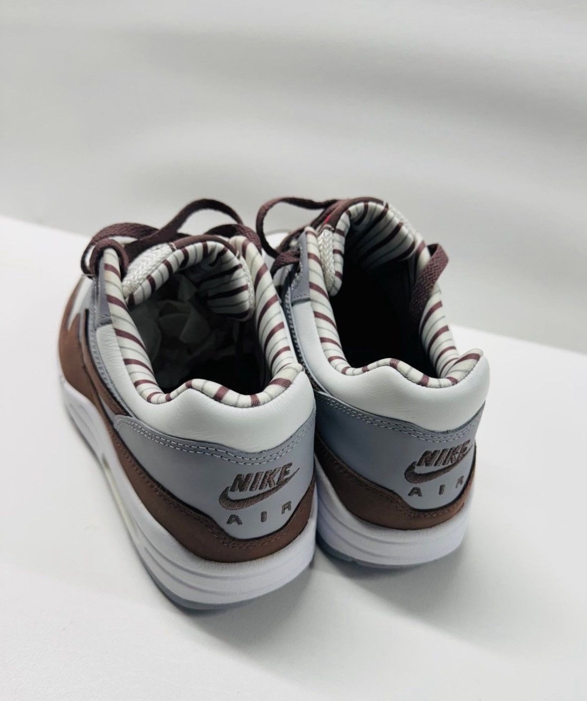 Nike Nike Air Max 1 Premium Shima Shima Summit White Brown Size US 9.5 / EU 42-43 - 4 Thumbnail