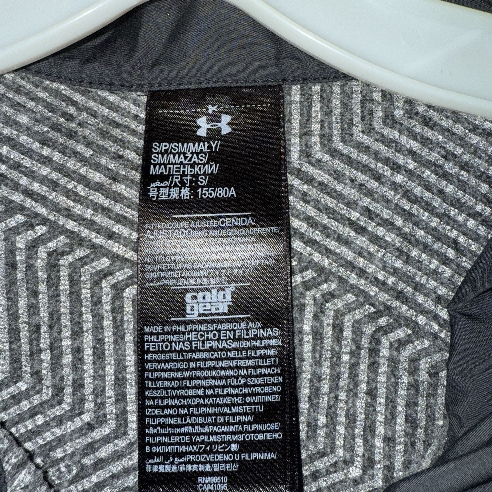 Under Armour Under Armour UA Cold Gear Full Zip Vest Gray Womens Size S Size S / US 4 / IT 40 - 3 Thumbnail