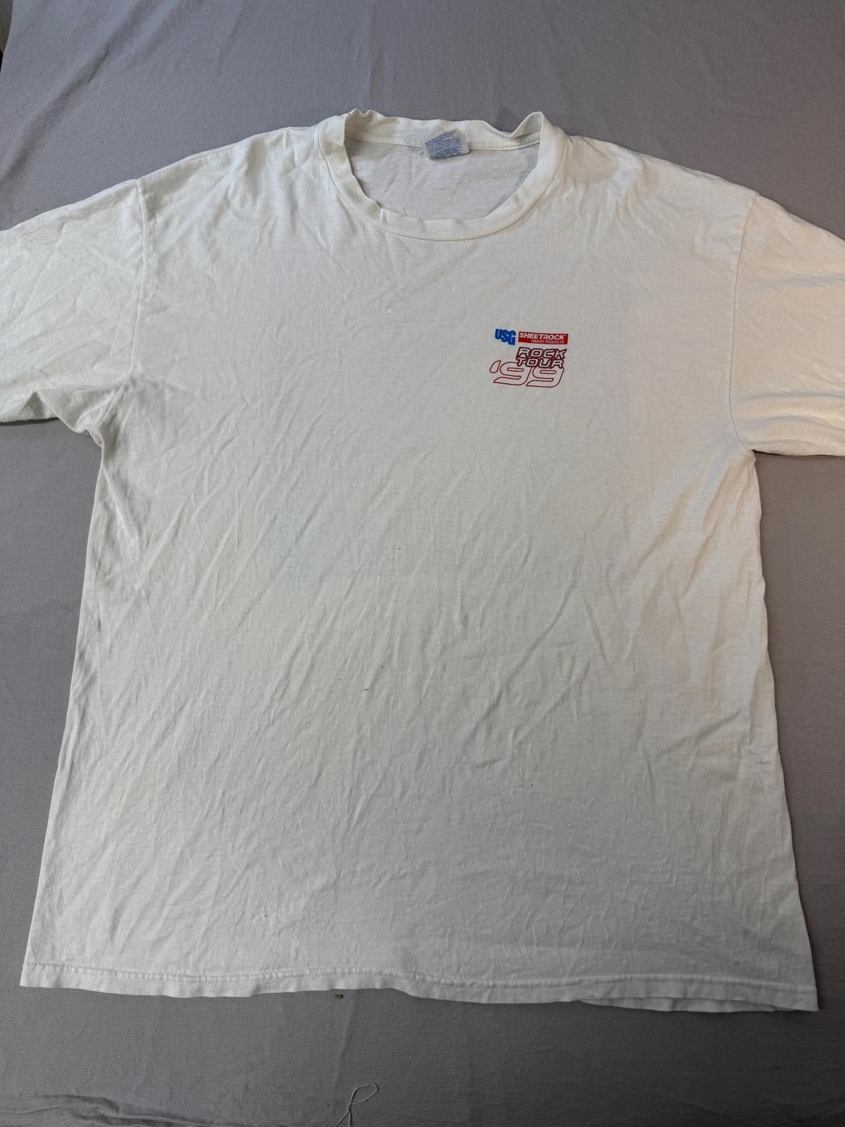 Hanes VTG Nascar Truck Series T-shirt 1999 Ready To Rock '99 XL Size US XL / EU 56 / 4 - 2 Thumbnail