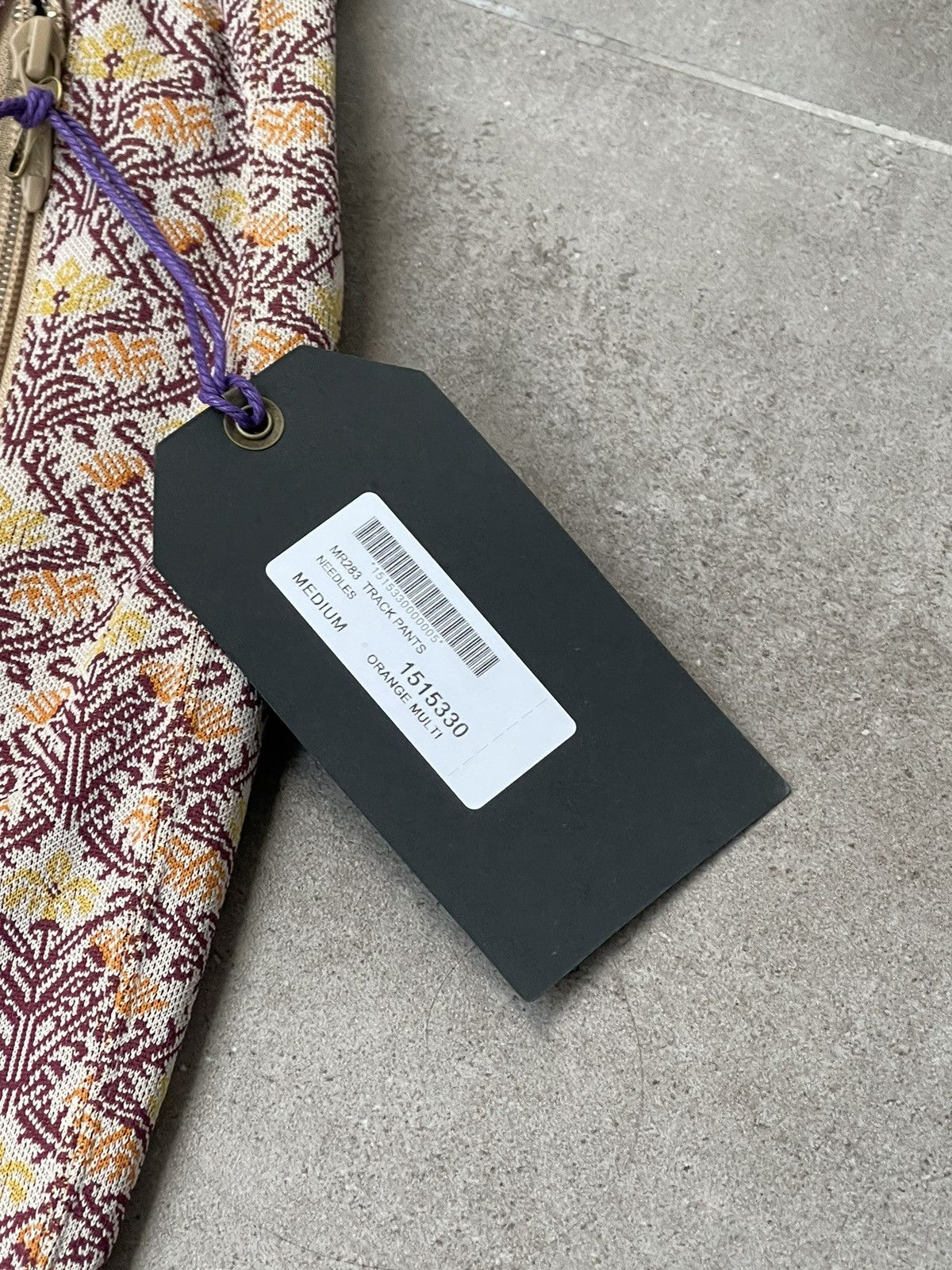 Needles !DS! DS23 Needles Butterfly Logo "Arabesque" Track Pants Size US 32 / EU 48 - 25 Thumbnail