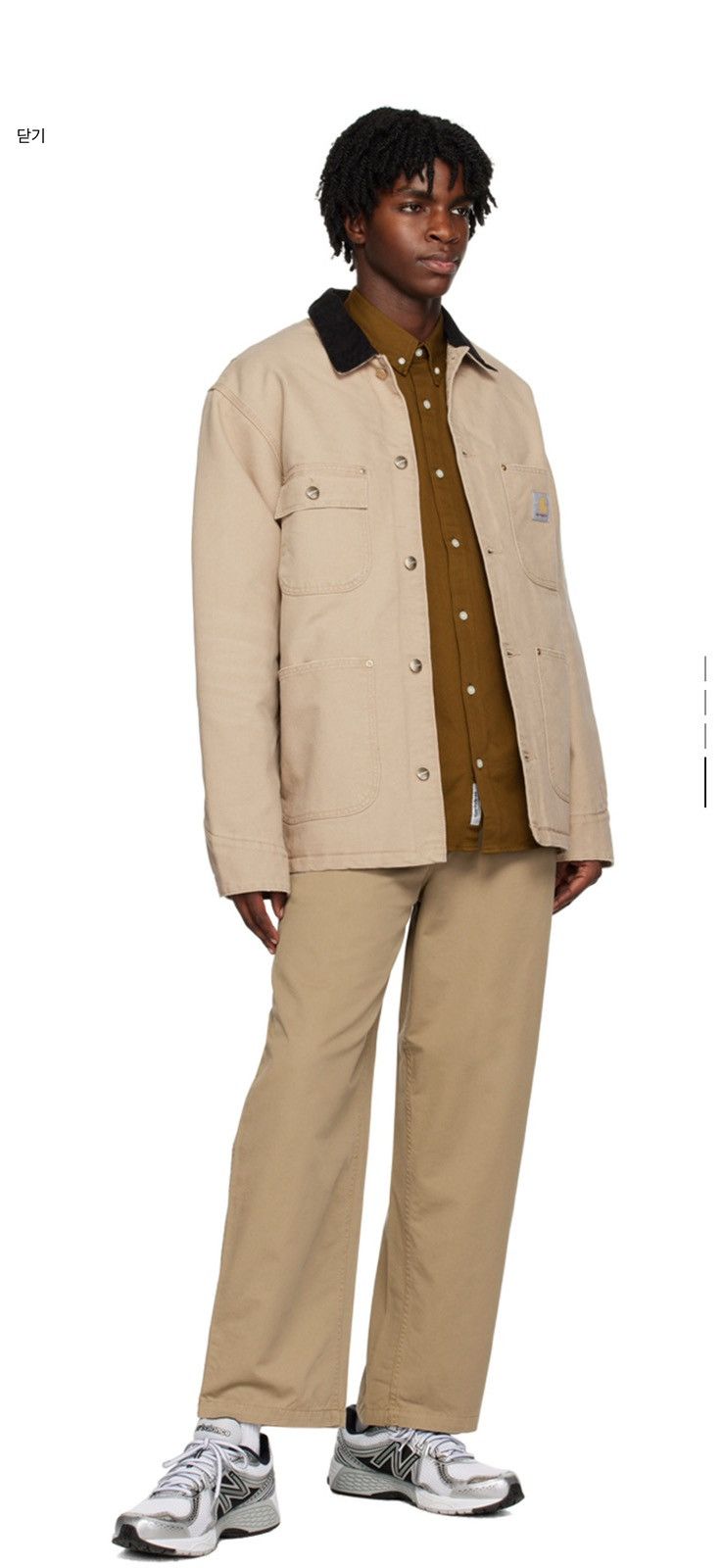 Carhartt Wip Carhartt WIP beige OG chore coat with distressed effect on Size US XXL / EU 58 / 5 - 2 Thumbnail
