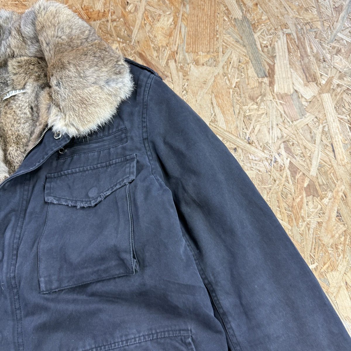 Ojardorf Ojardorf rabbit fur jacket m65 military coat luxury Size US L / EU 52-54 / 3 - 11 Thumbnail