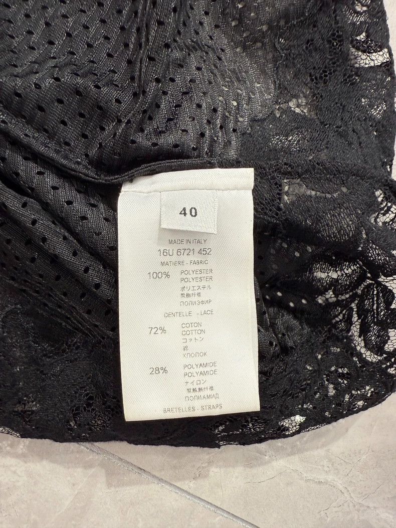 Givenchy Givenchy Size40 Black Lace Camisole, Size 40 Size XS / US 0-2 / IT 36-38 - 7 Thumbnail
