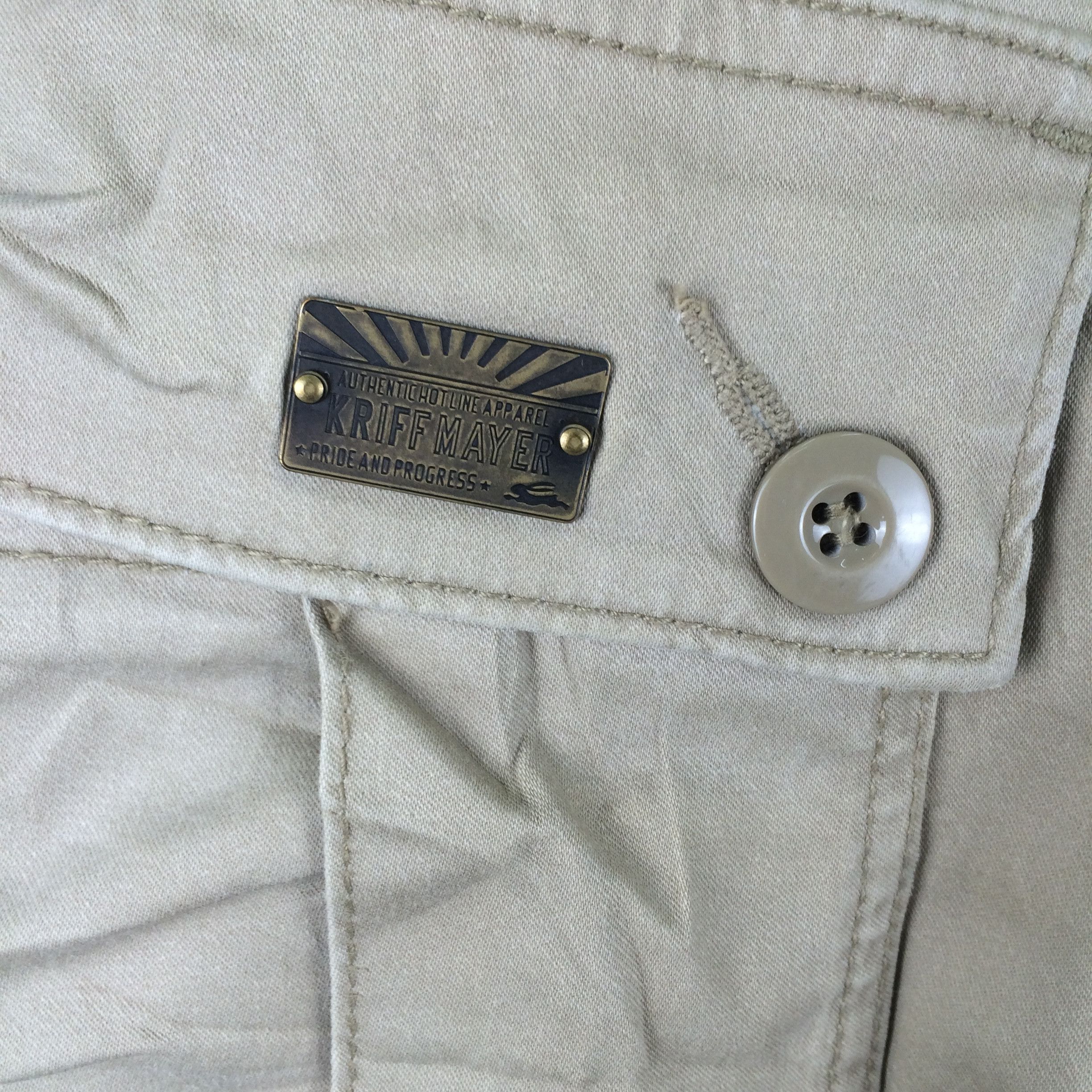 Japanese Brand X137 JAPAN KRIFF MAYER CARGO TACTICAL MILITARY STYLE PANTS Size US 36 / EU 52 - 4 Thumbnail
