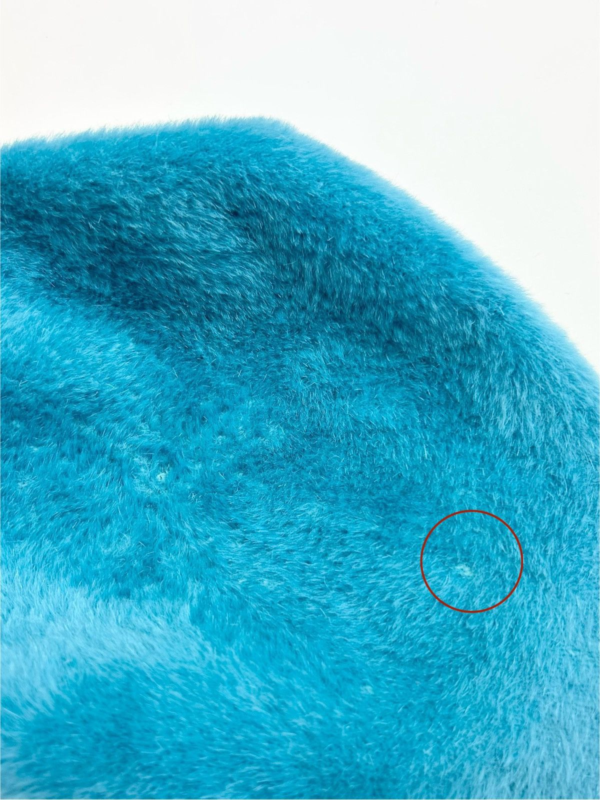 Kangol × Vintage rare Kangol vintage Shavora 506 Fuzzy Cap Blue Hat Y2k Size 30 - 13 Thumbnail