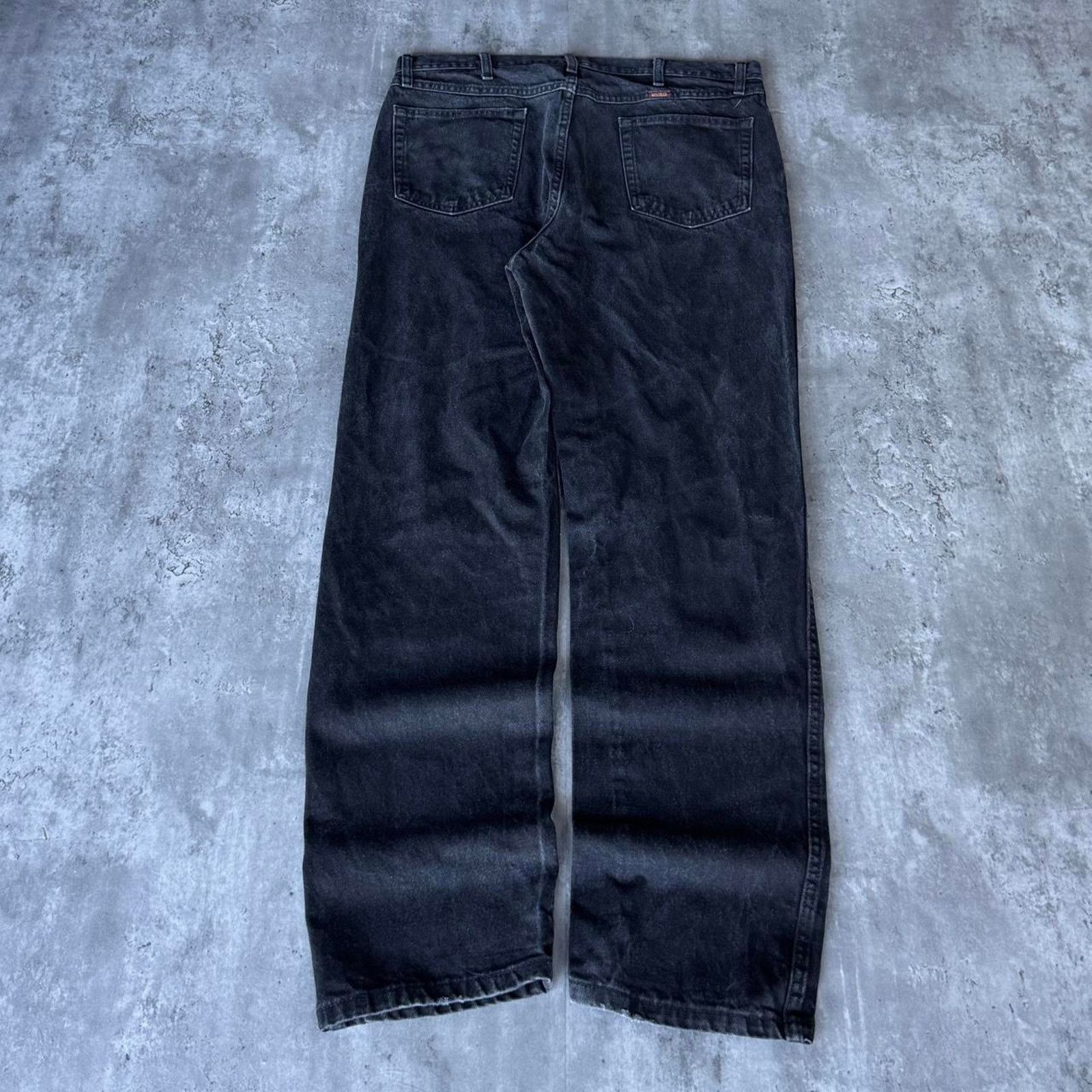Japanese Brand × Vintage Vintage Y2K Faded Black Grunge Opium Essential Denim Jeans Size US 37 - 1 Thumbnail