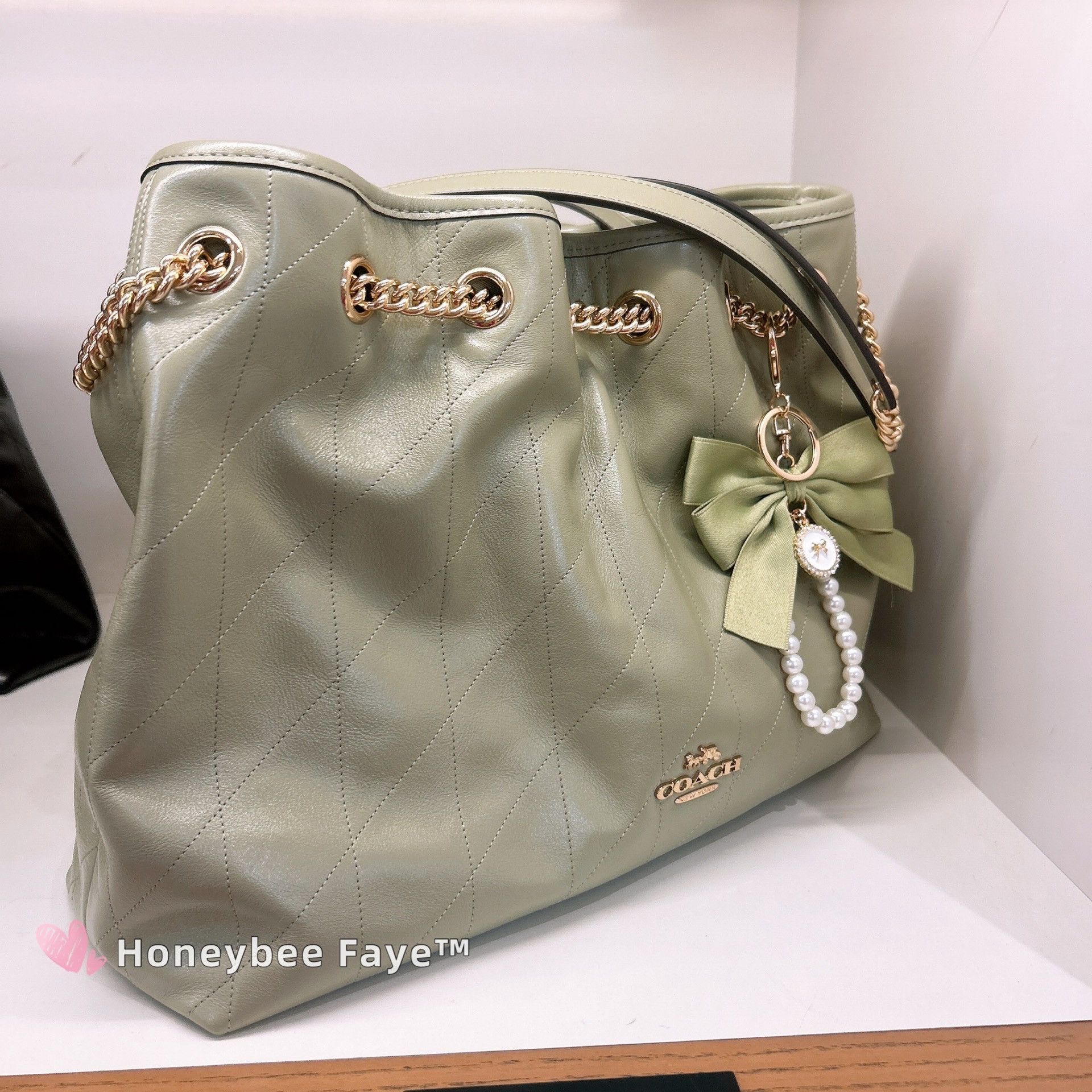 Coach Evelyn Shoulder Bag With Quilting CDR00 Size ONE SIZE - 2 Thumbnail