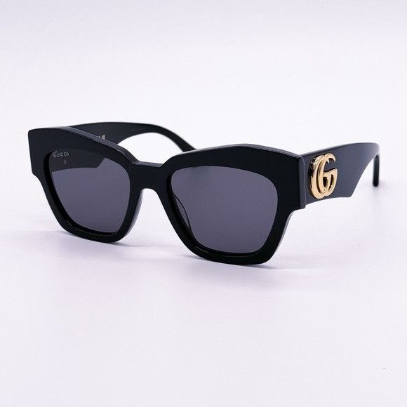 Gucci NEW GUCCI SUNGLASSES GG1422S 001 WOMEN SQUARE BLACK EYEWEAR Size ONE SIZE - 2 Thumbnail